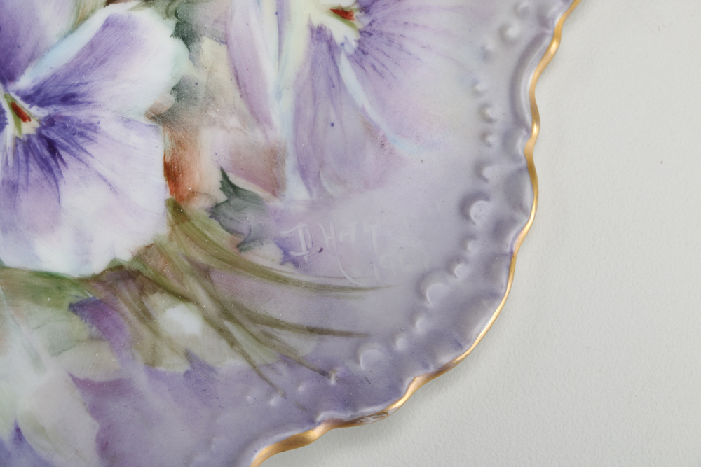 Collection of Floral Serveware