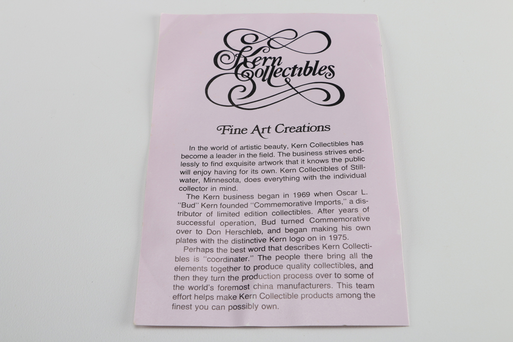 "Becky and Baby" Sugar and Spice 1977 Plate