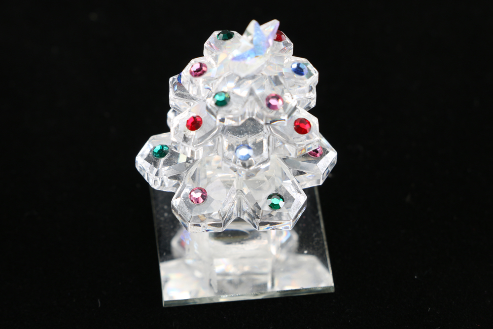 Assorted Glass and Crystal Figurines