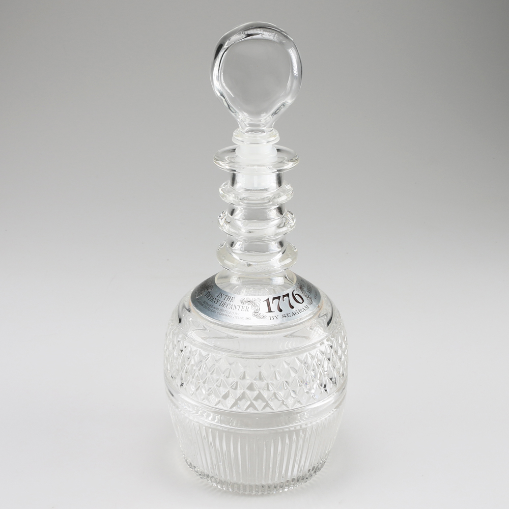 Tiffany & Co. Seagram 1776 Decanter