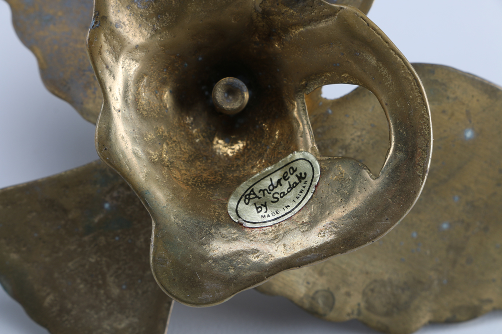 Assortment of Brass Tone Decor