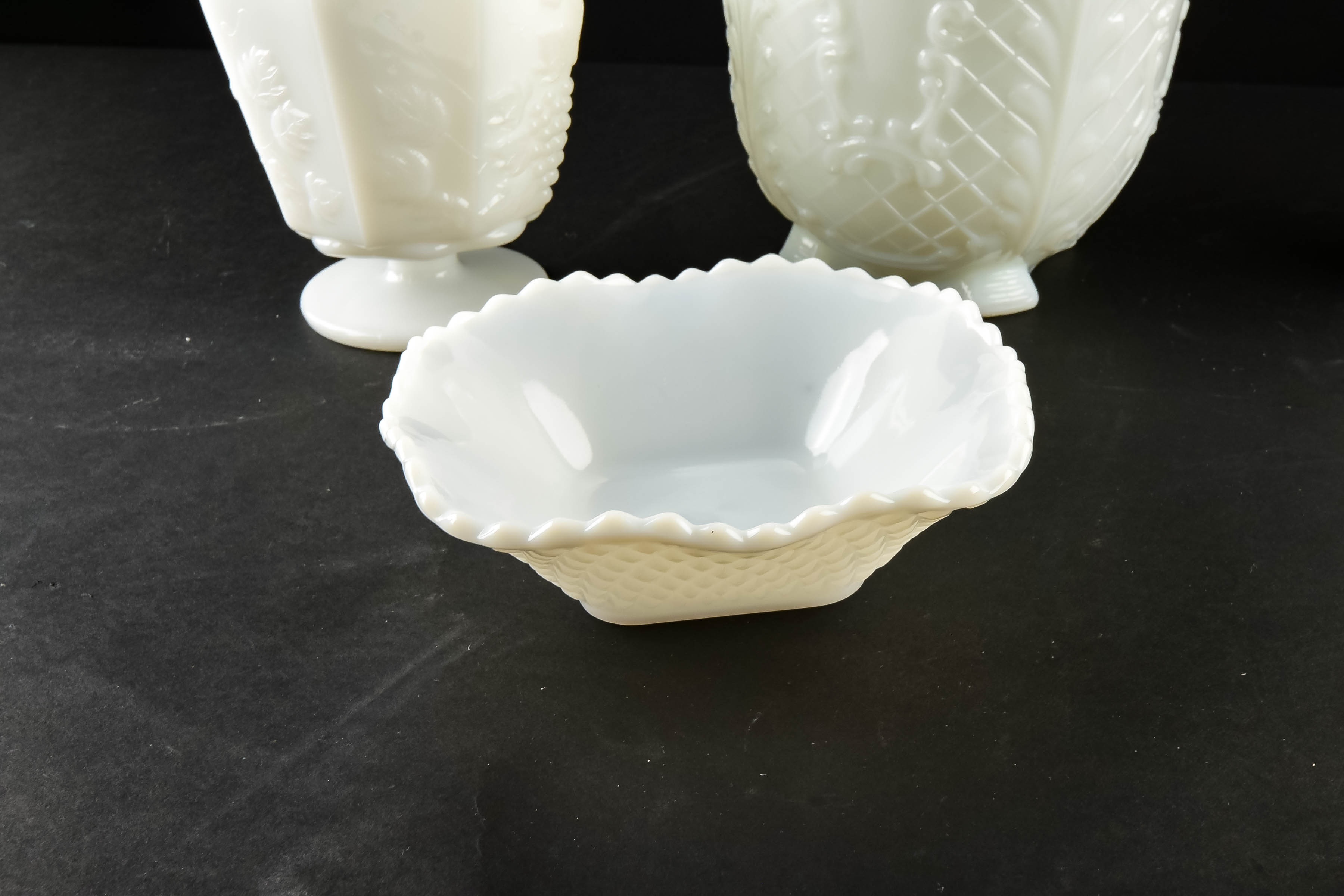 Vintage Milkglass Assortment