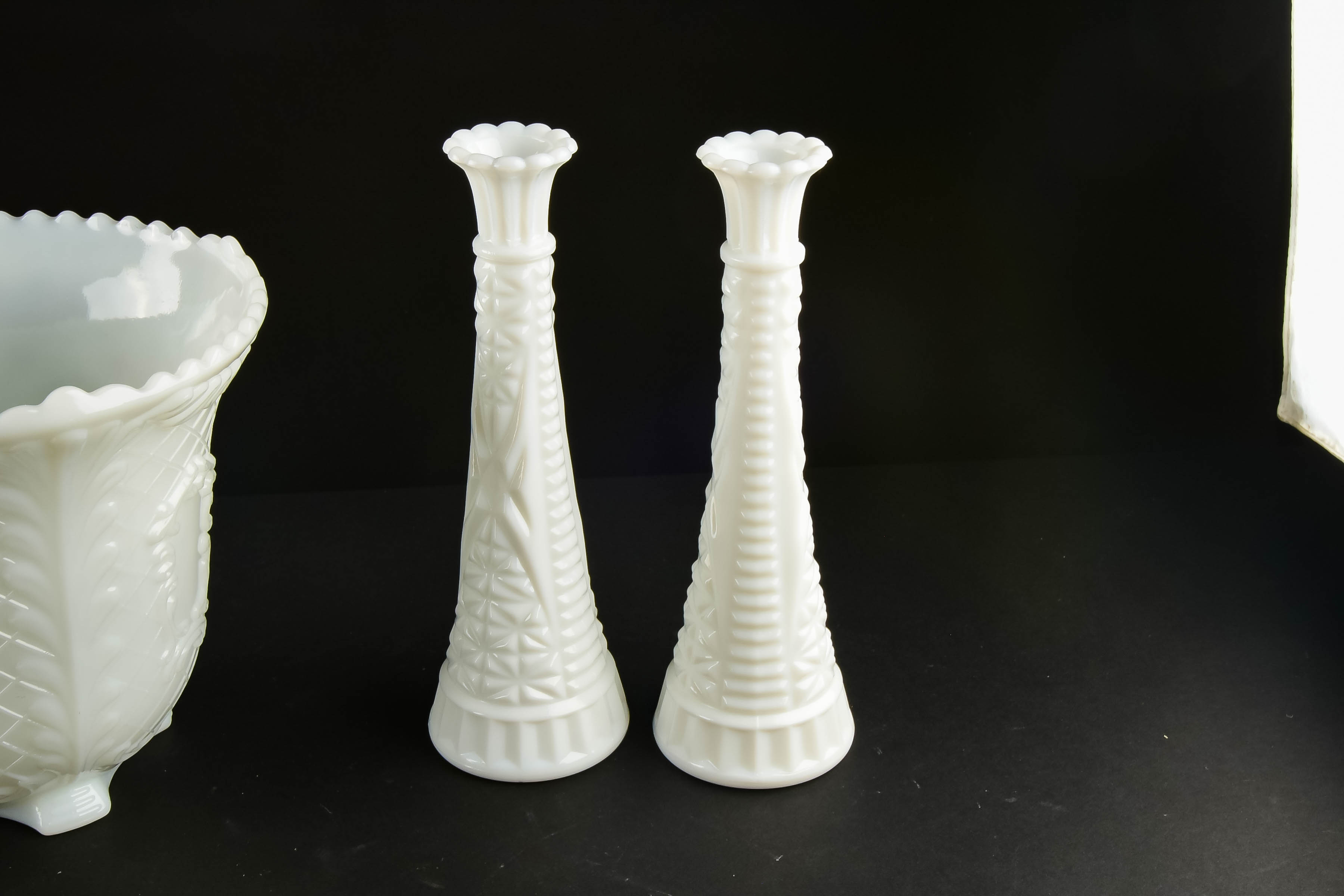 Vintage Milkglass Assortment