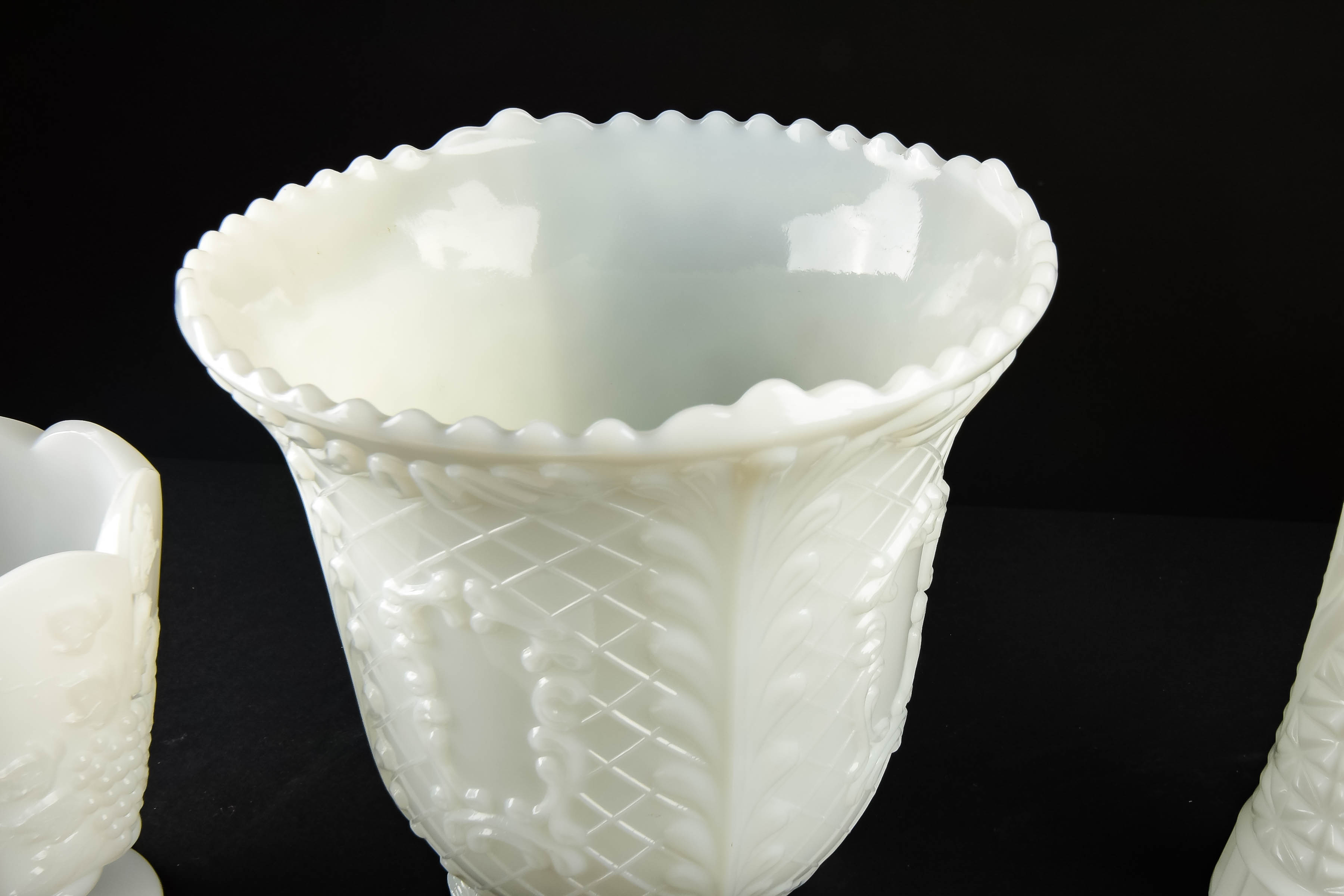 Vintage Milkglass Assortment