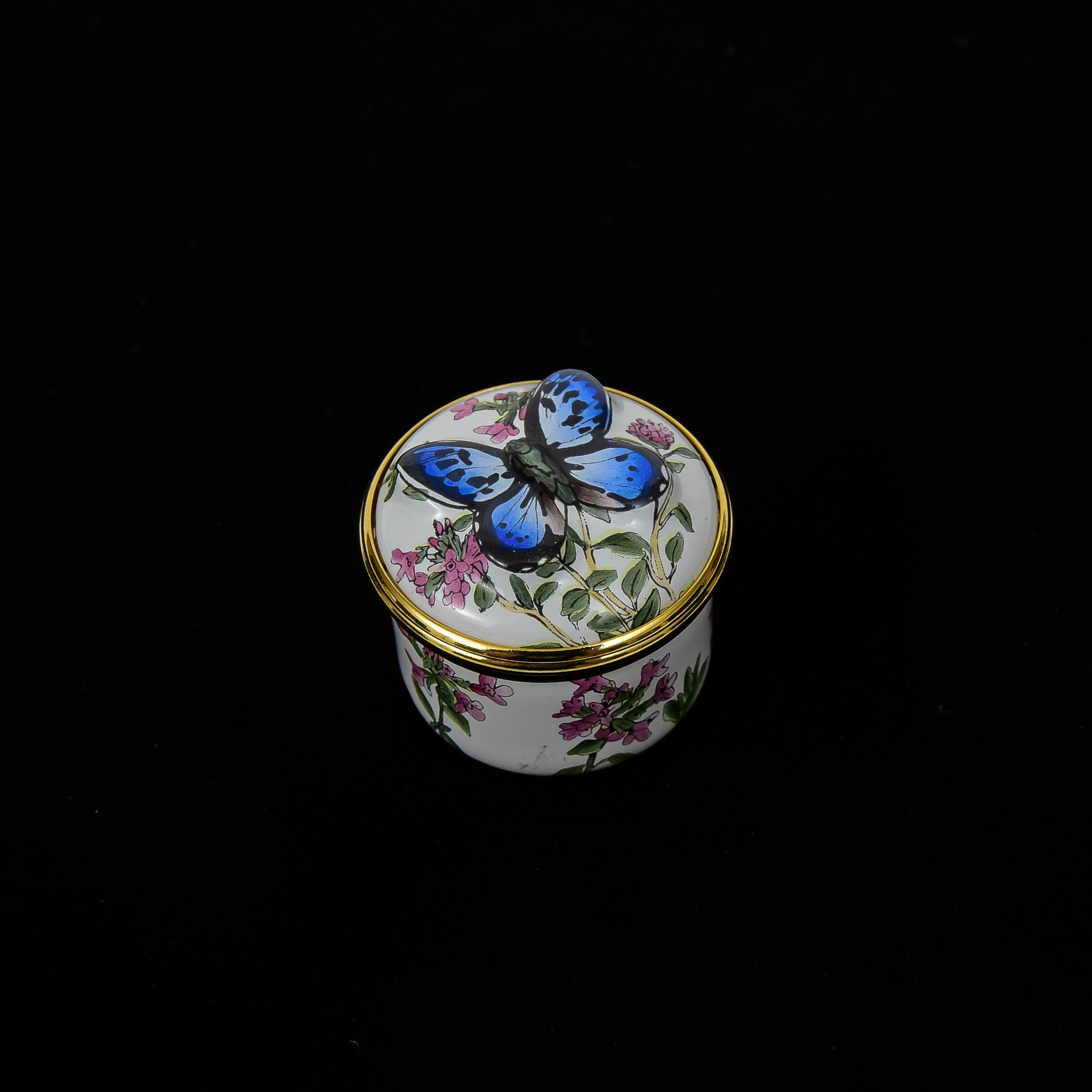 Halcyon Days Enameled Trinket Box