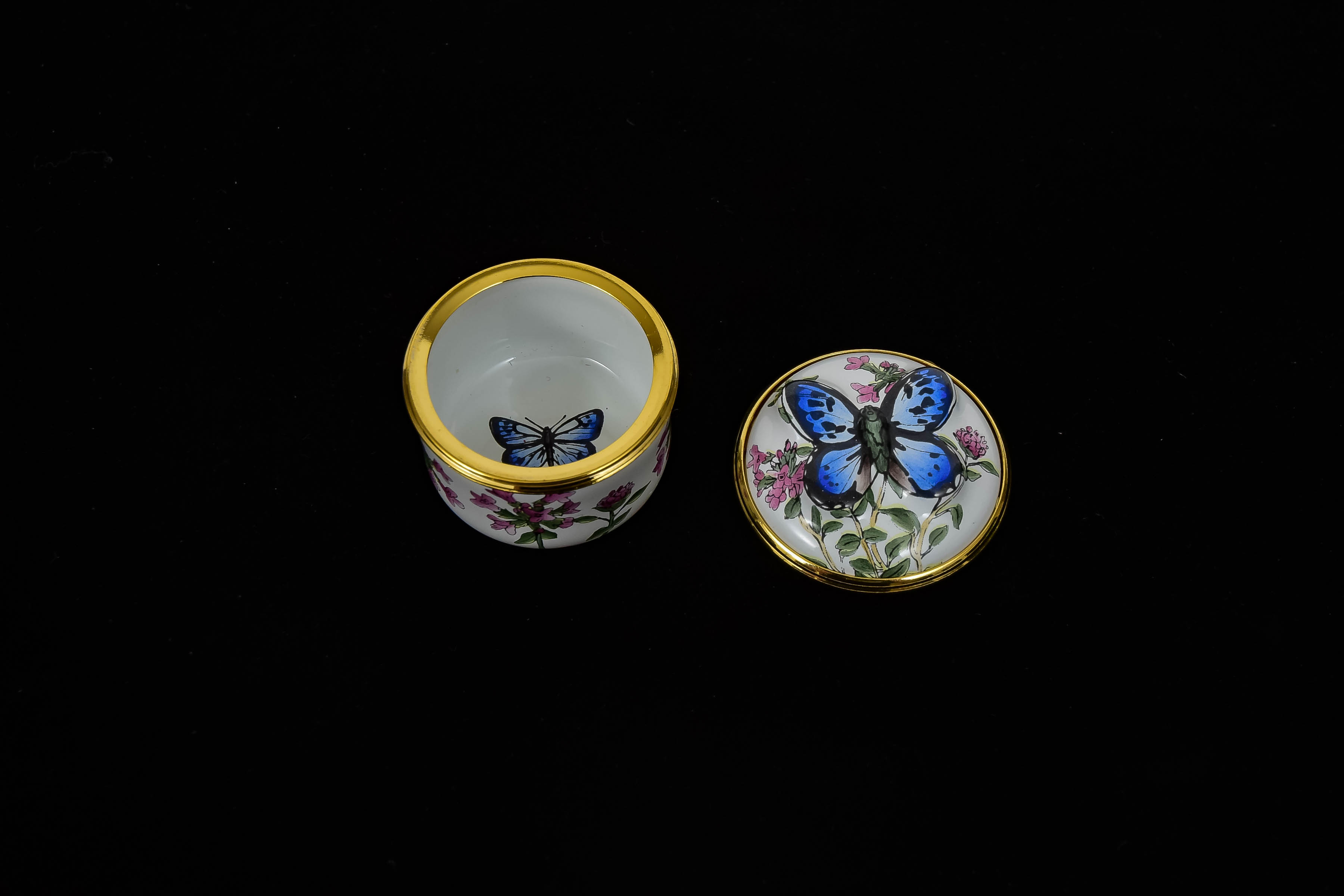 Halcyon Days Enameled Trinket Box