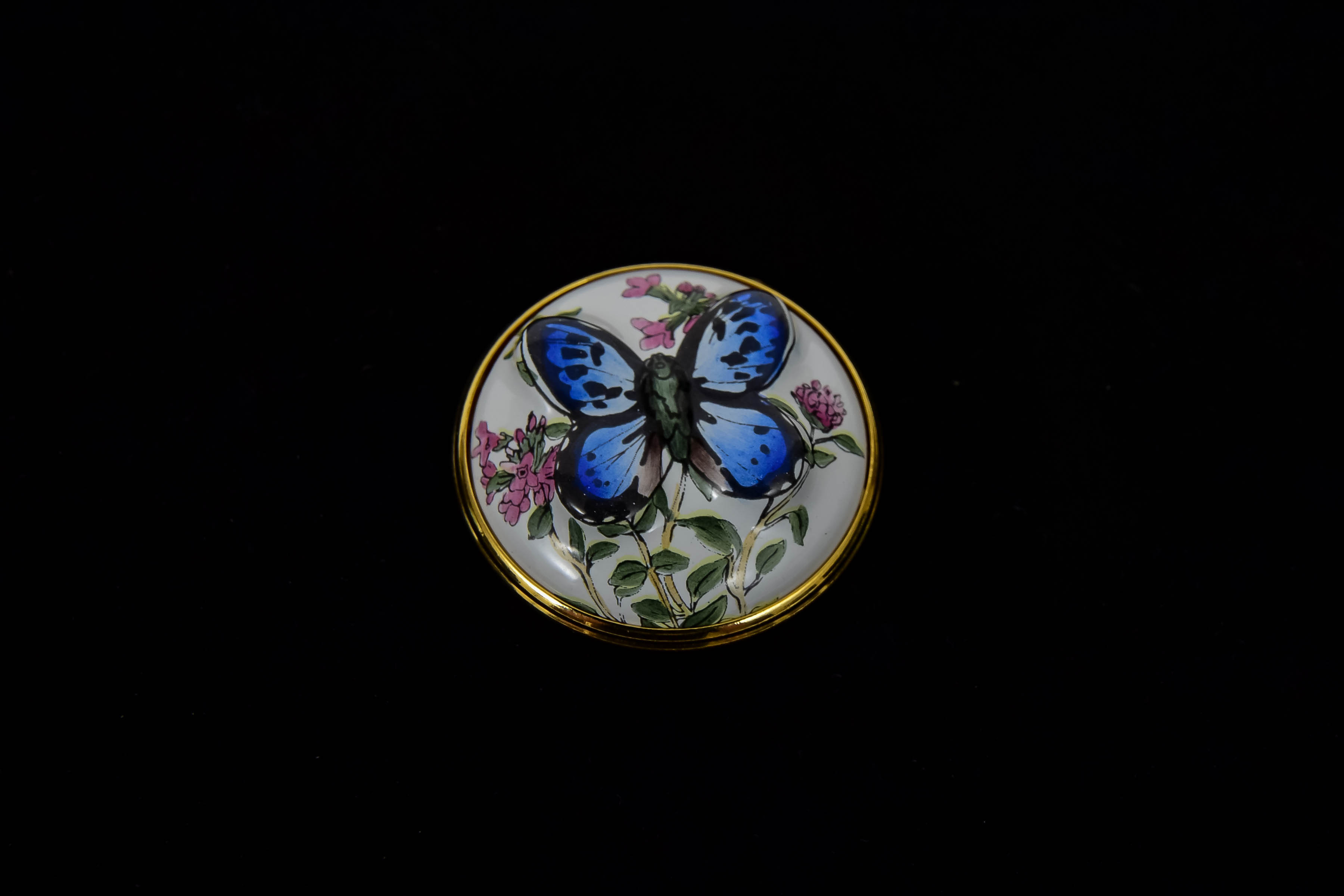 Halcyon Days Enameled Trinket Box