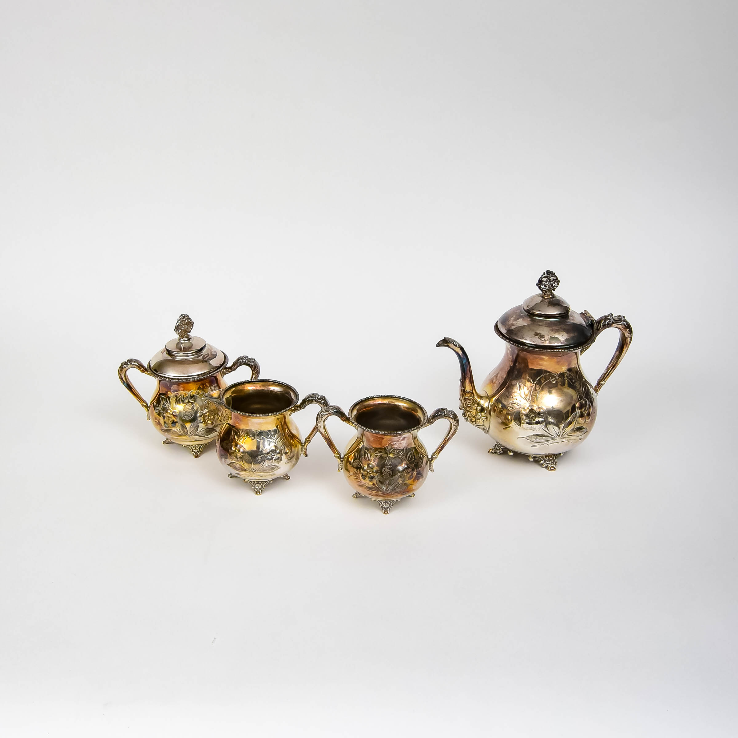 New Amsterdam Co. Silver-Plated Tea Service