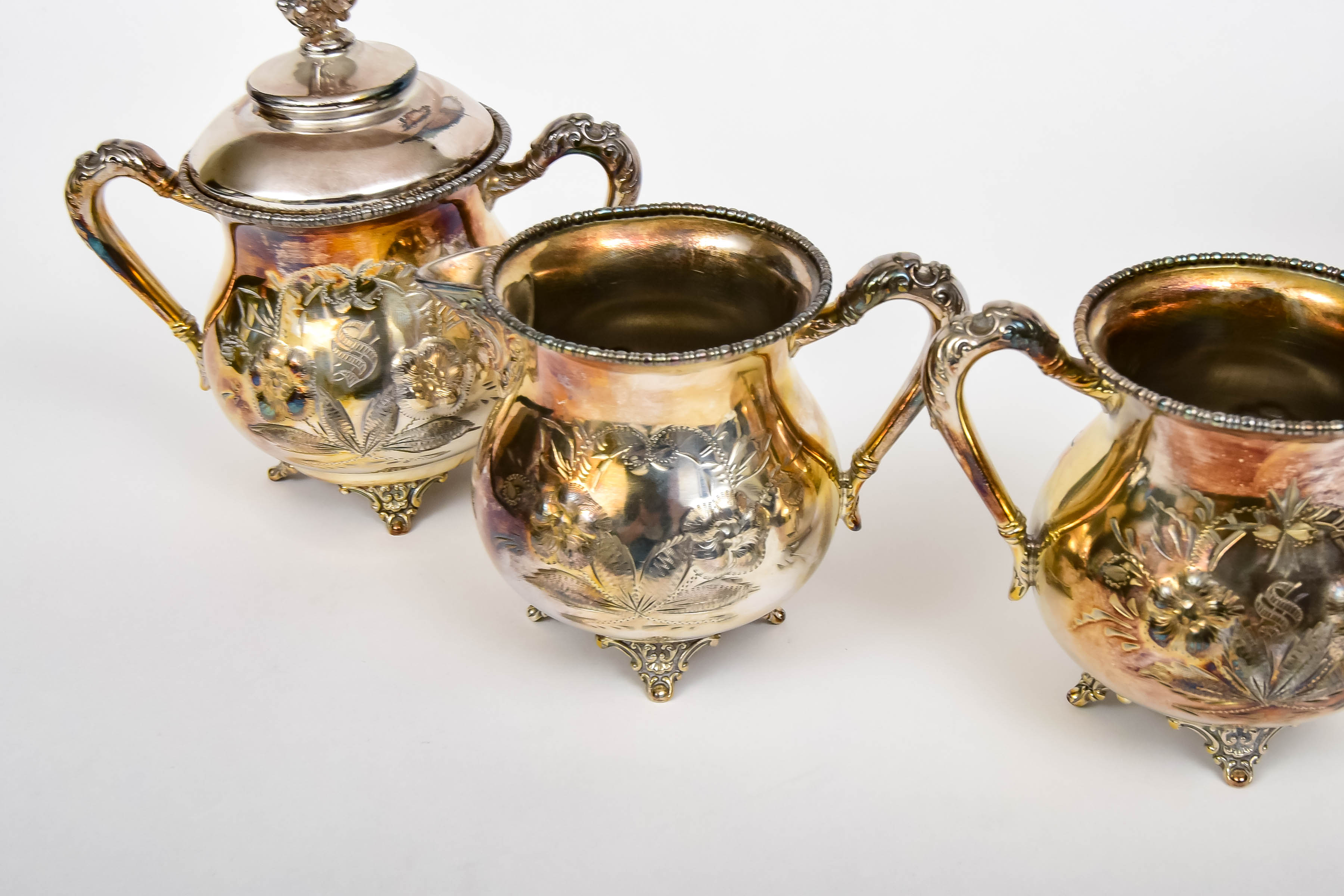 New Amsterdam Co. Silver-Plated Tea Service