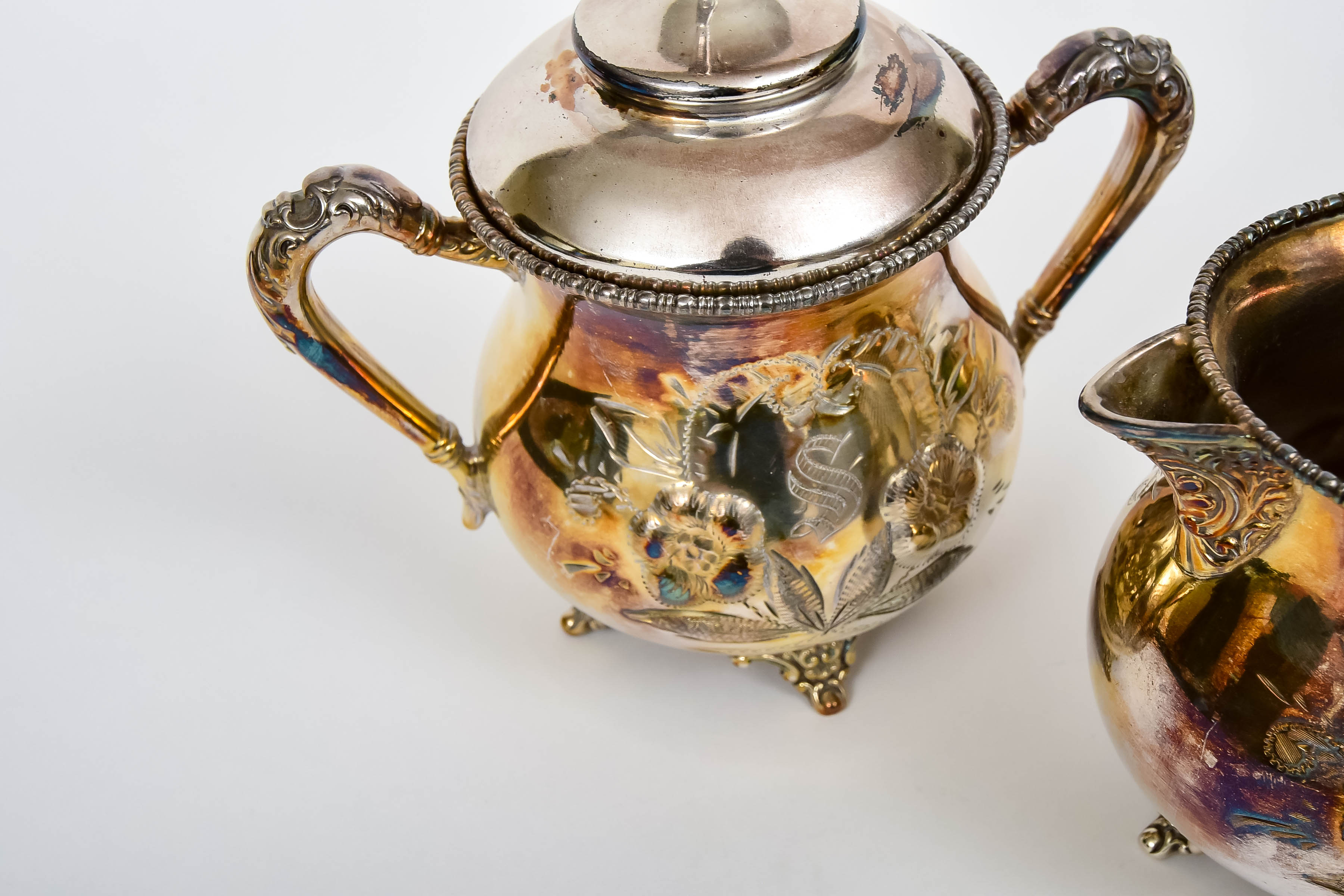 New Amsterdam Co. Silver-Plated Tea Service