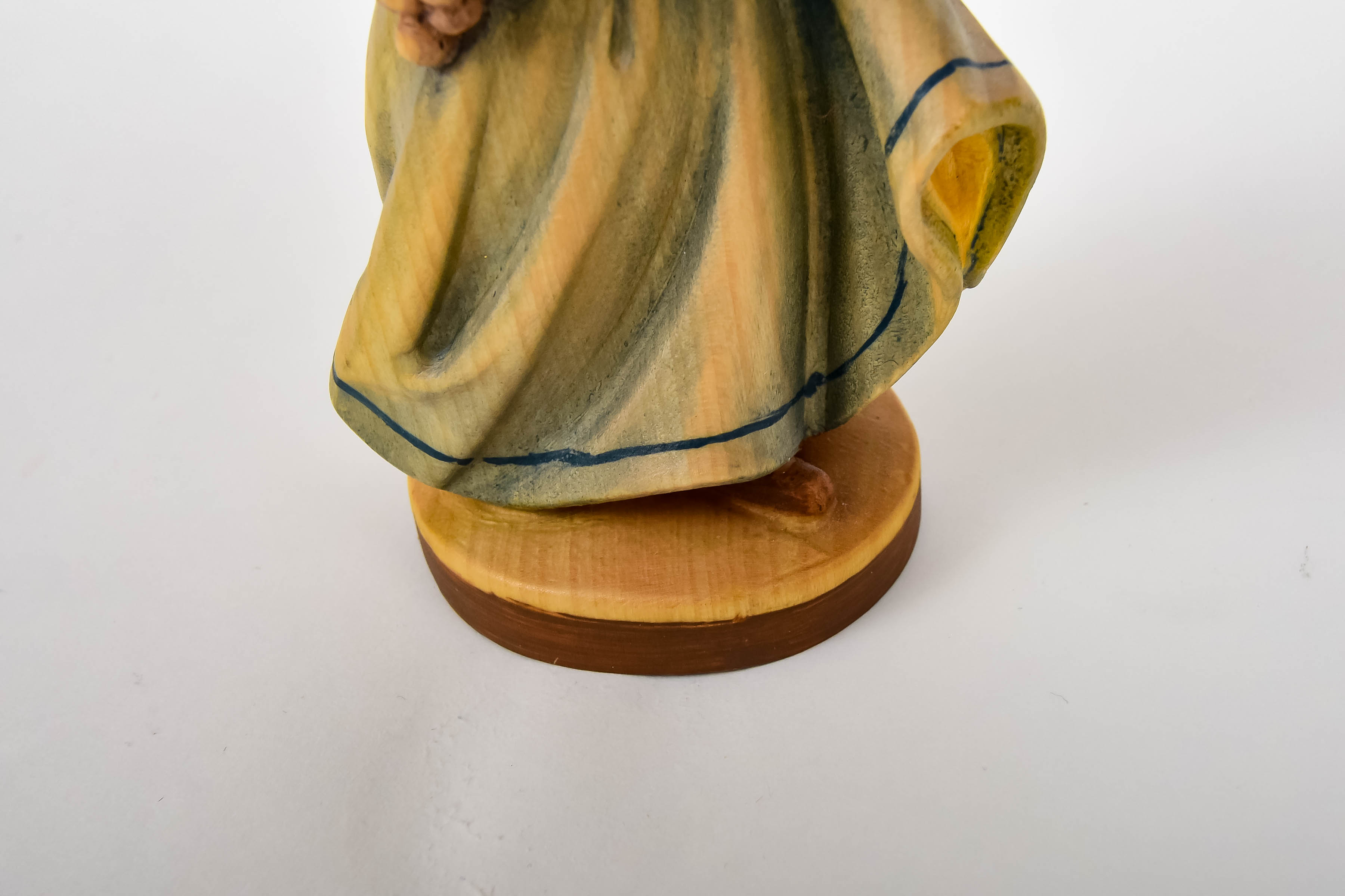 Hand-Carved German Figurine