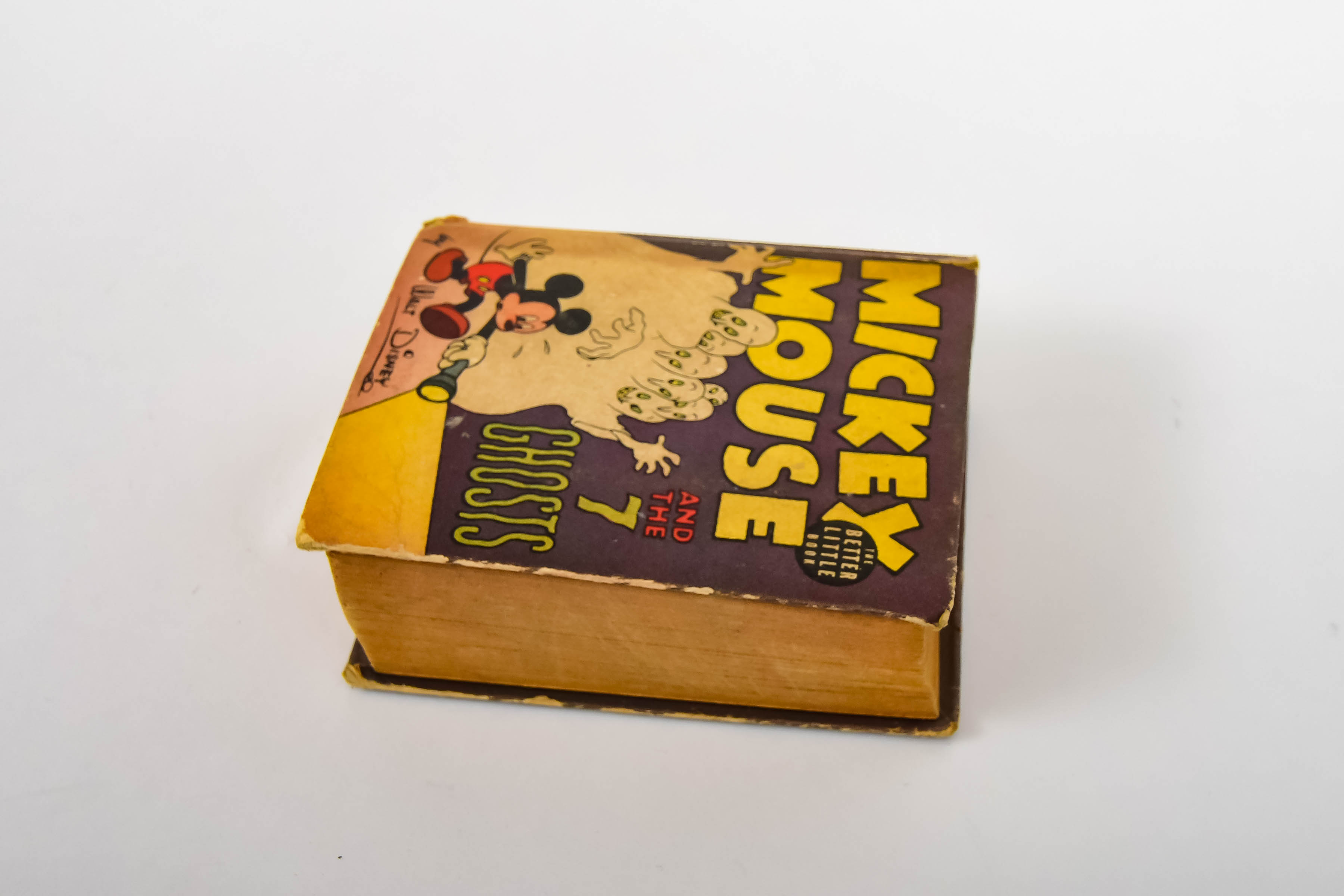 Vintage "Mickey Mouse and the 7 Ghosts" Books