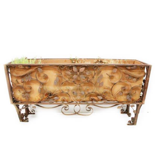 Wrought Iron Planter