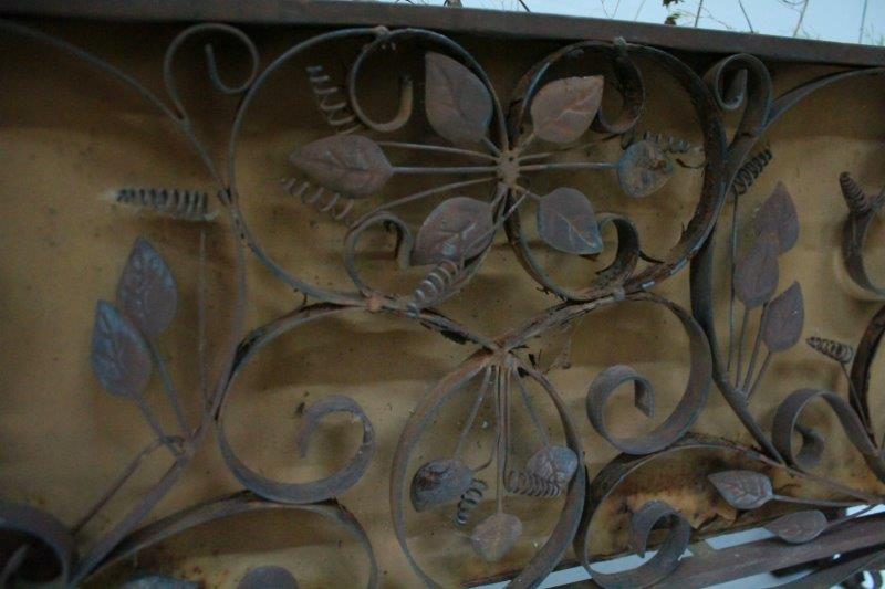 Wrought Iron Planter