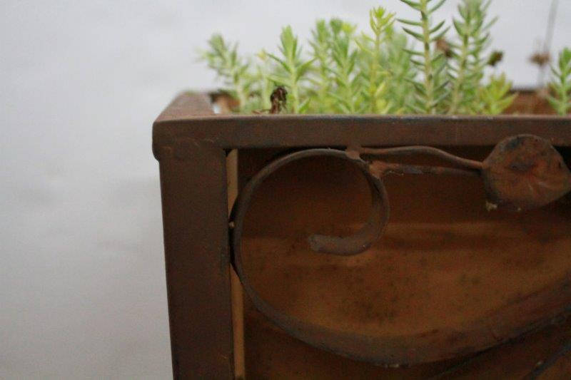 Wrought Iron Planter
