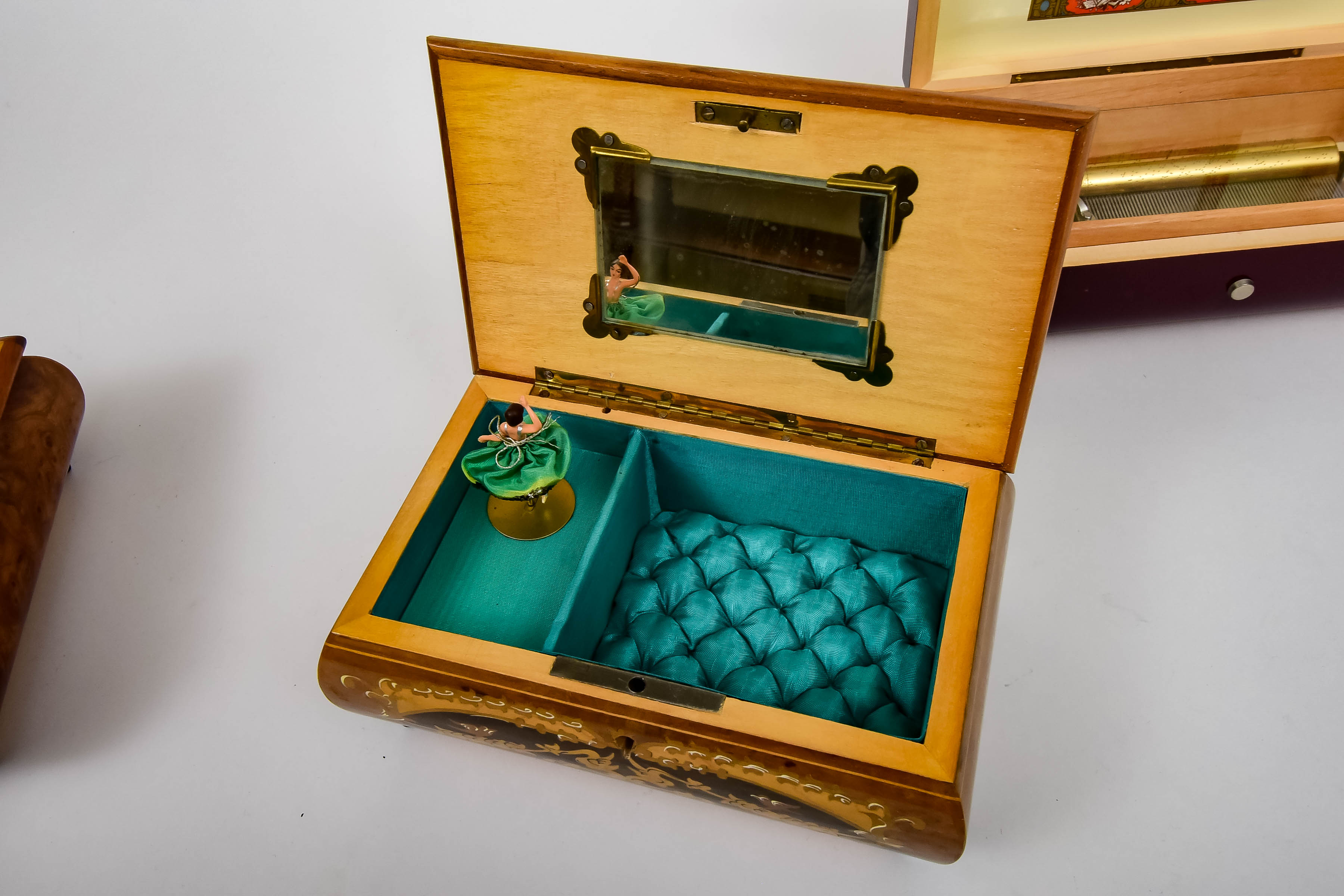 Grouping of Music Boxes