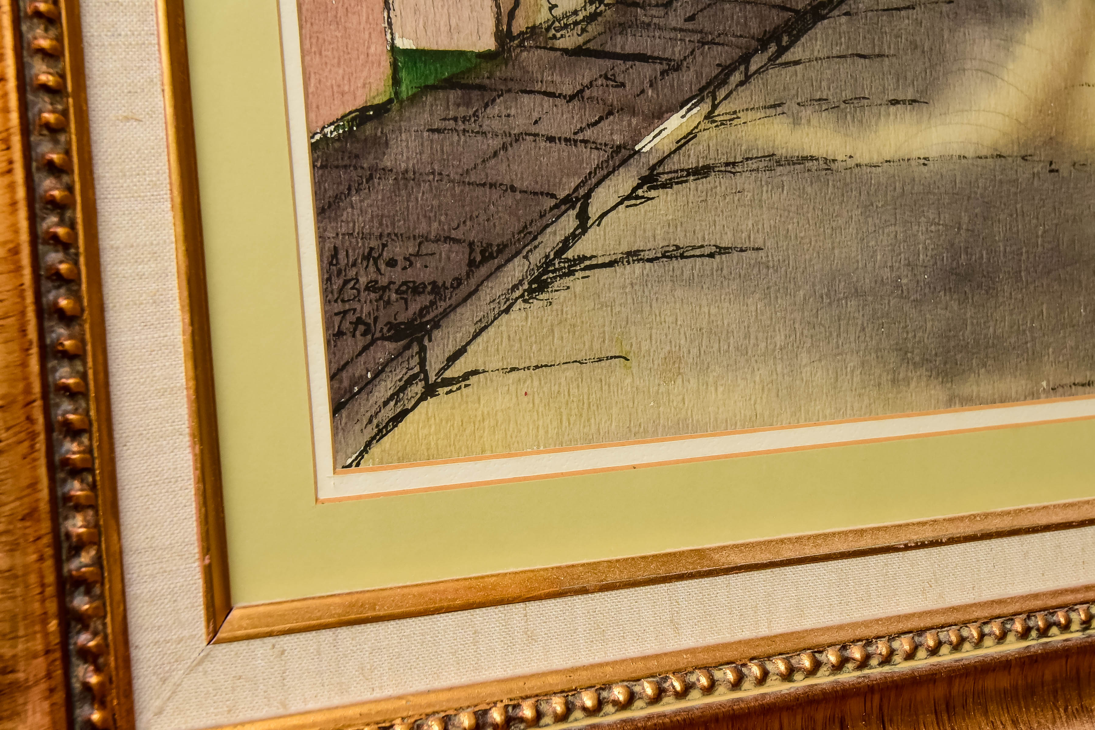 Al Kost Signed Watercolor