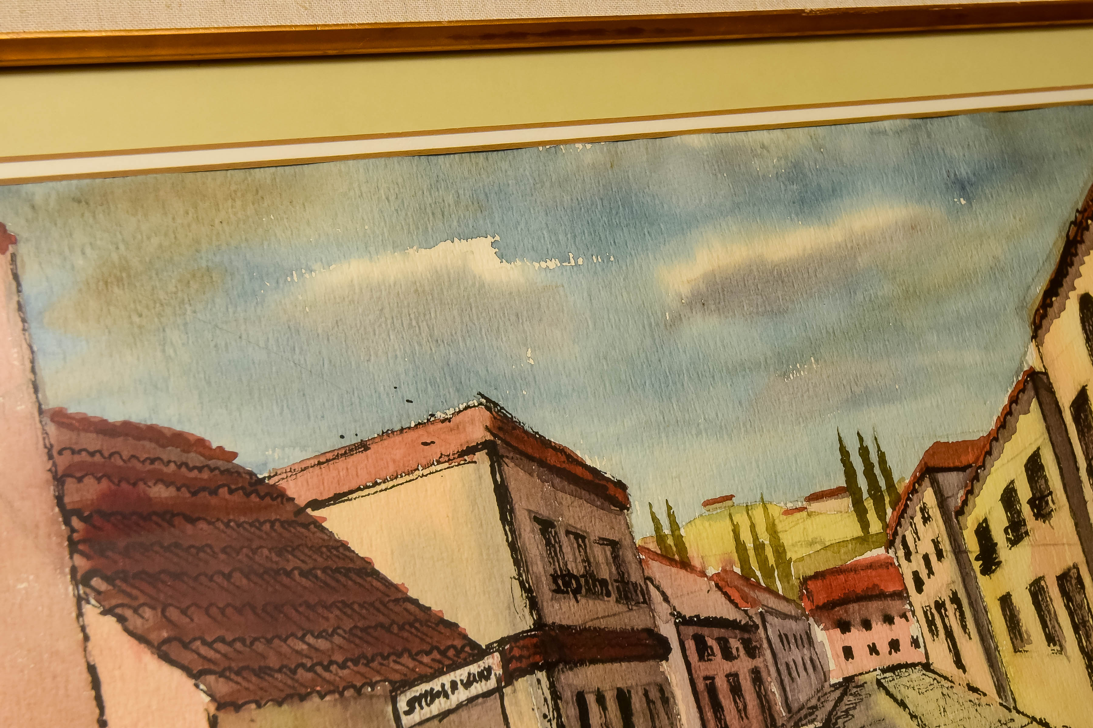 Al Kost Signed Watercolor