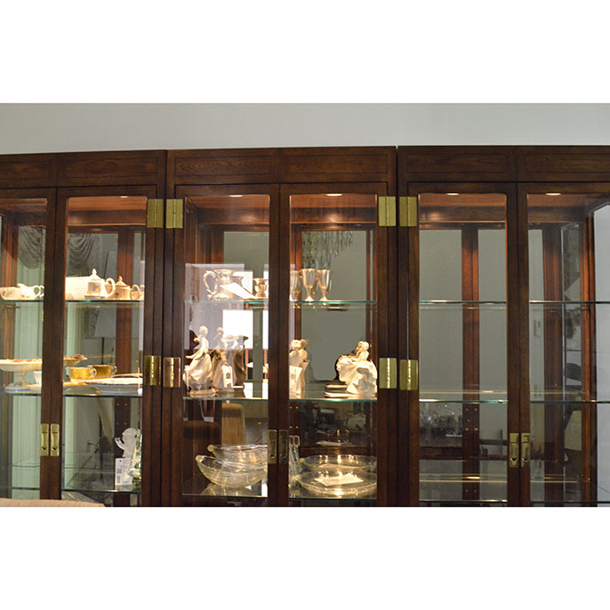 Vintage Henredon Display Cabinet - Right-Hand Unit