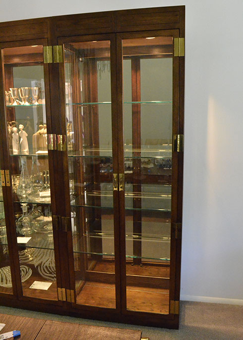 Vintage Henredon Display Cabinet - Right-Hand Unit