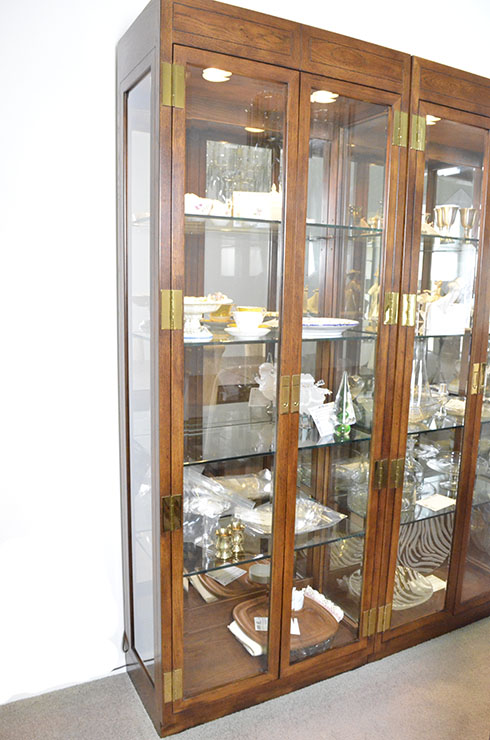 Vintage Henredon Display Cabinet - Right-Hand Unit