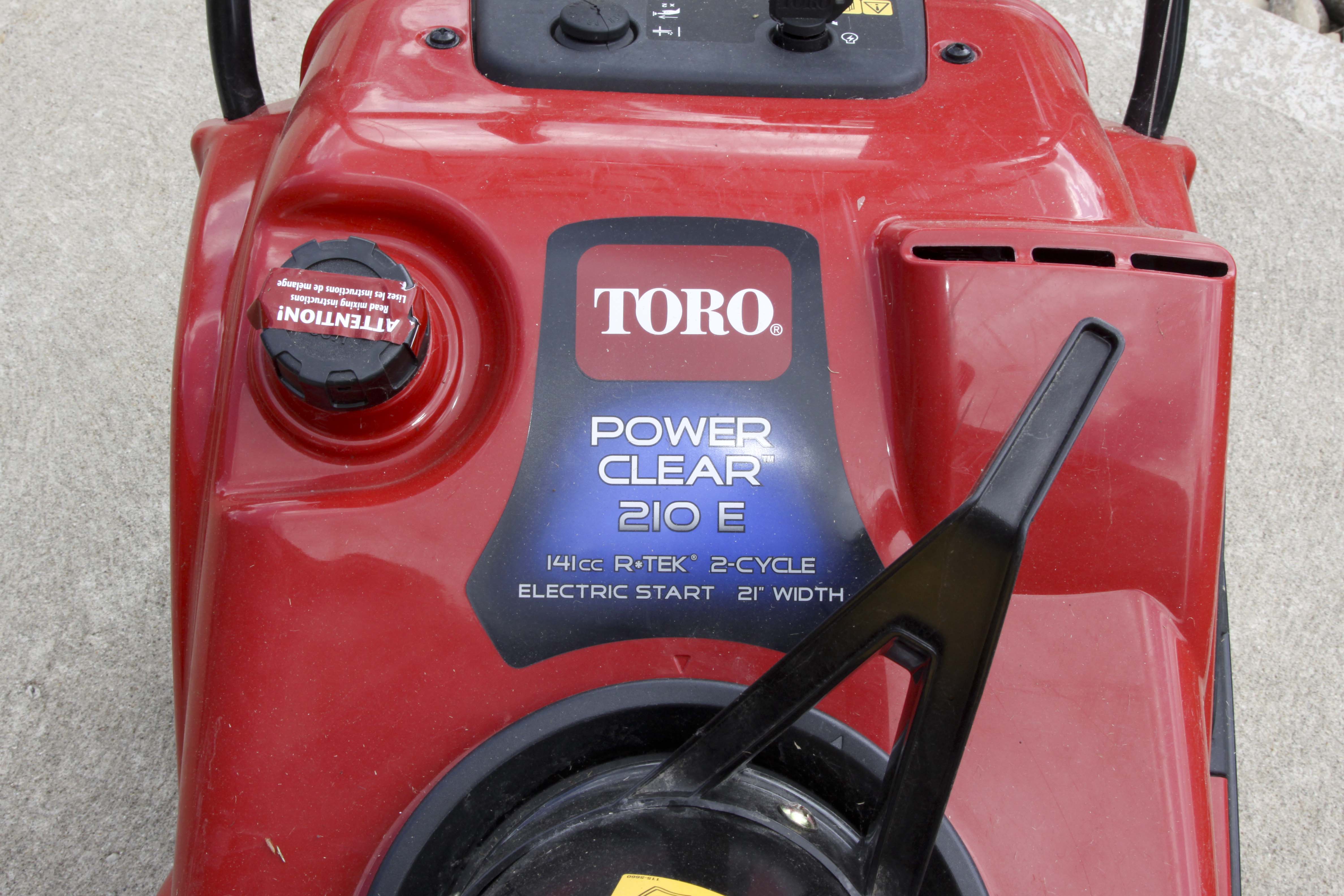 Toro Power Clear 210E Snow Thrower