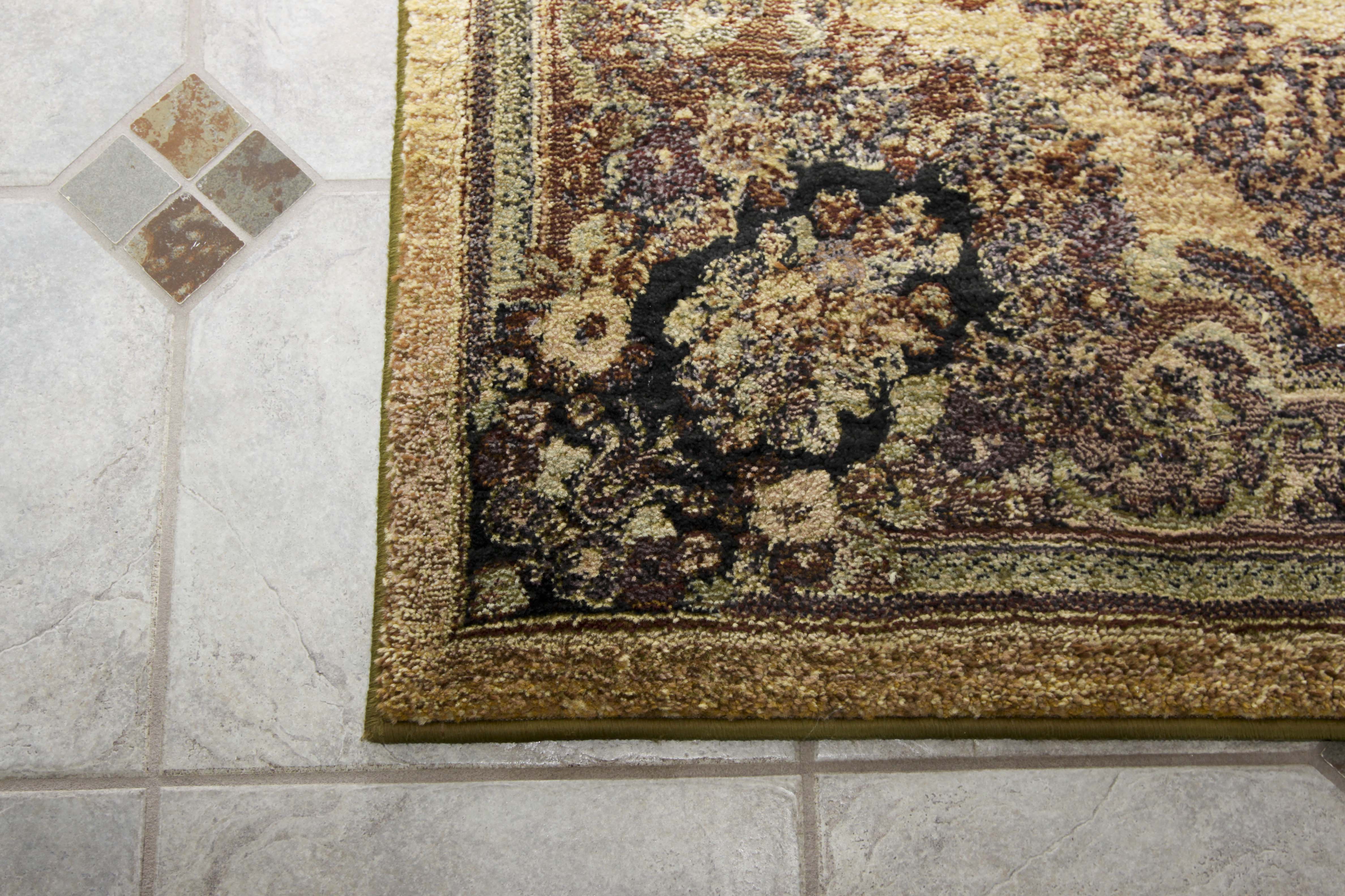 "Versailles Tea Washed" Area Rug and Accent Rug Set