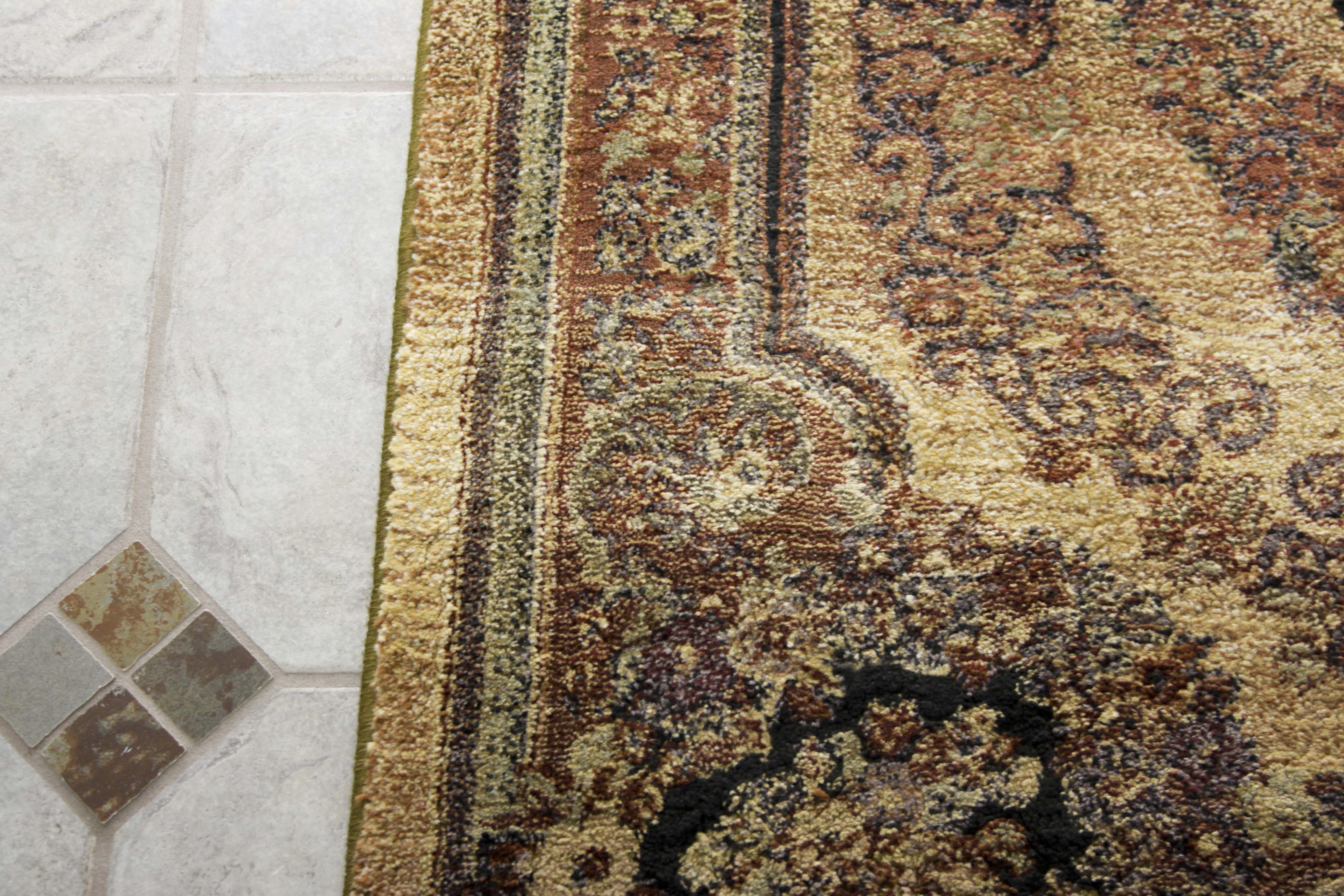 "Versailles Tea Washed" Area Rug and Accent Rug Set