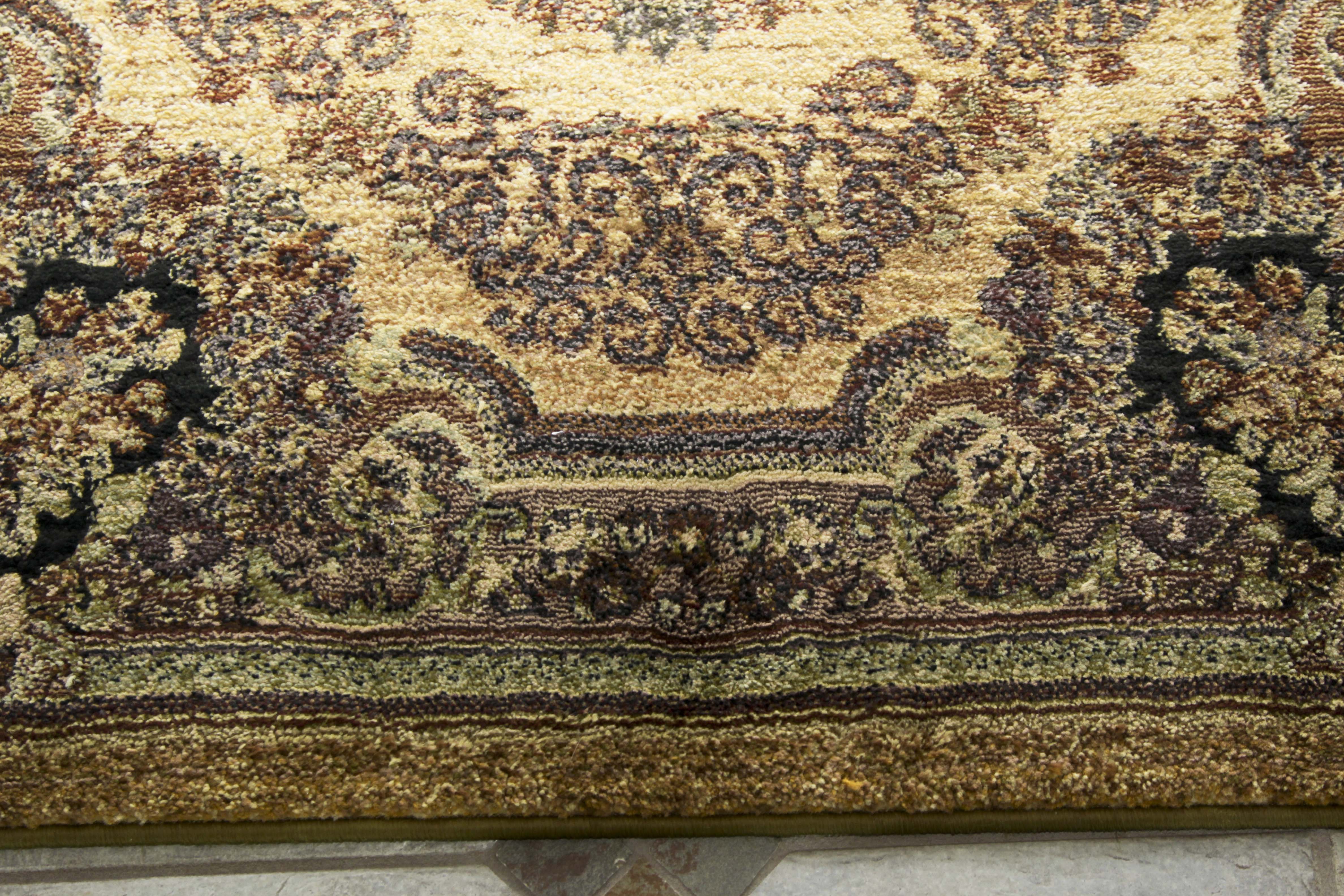 "Versailles Tea Washed" Area Rug and Accent Rug Set
