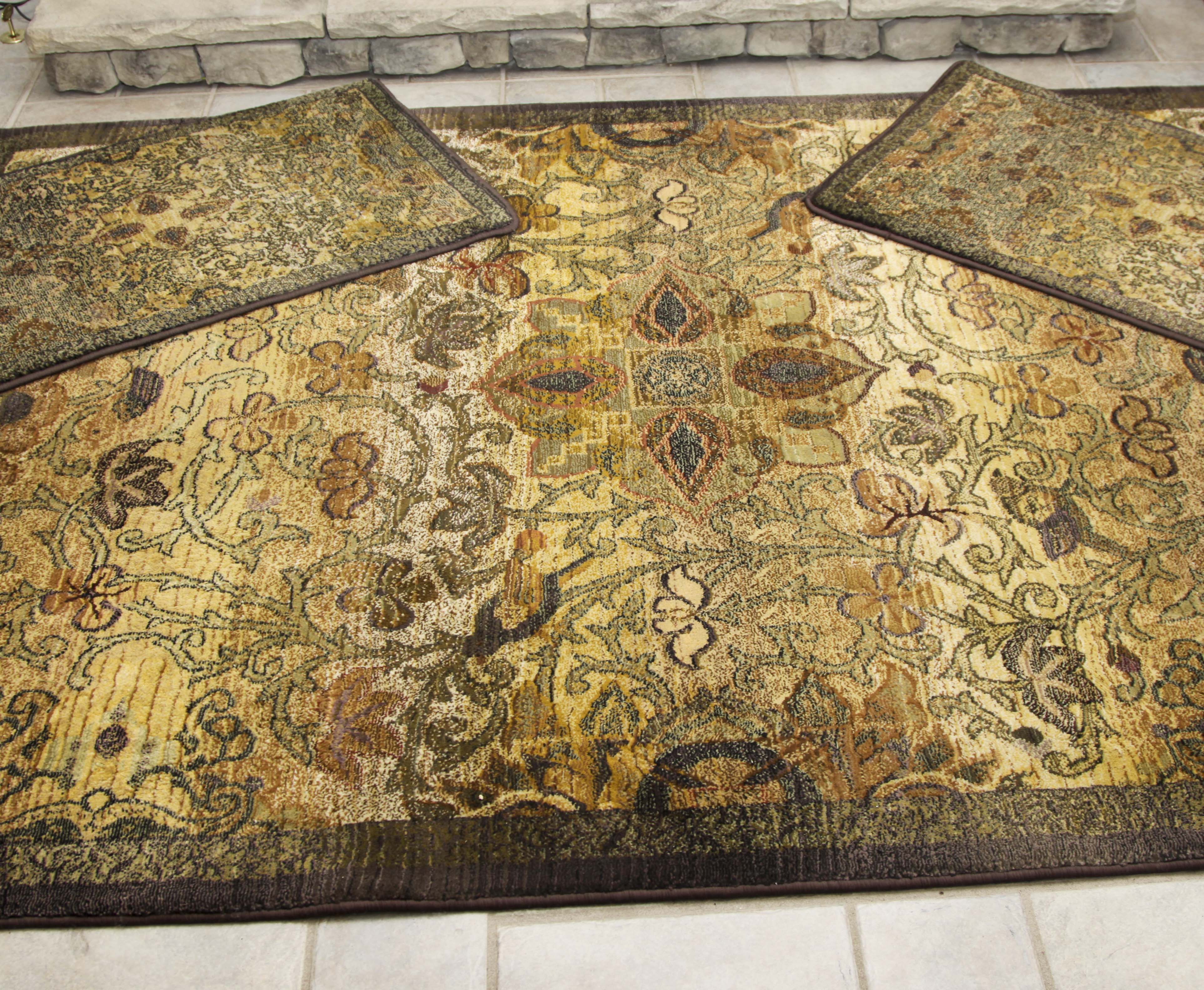 Tapestries Persian-Inspired Rug Set