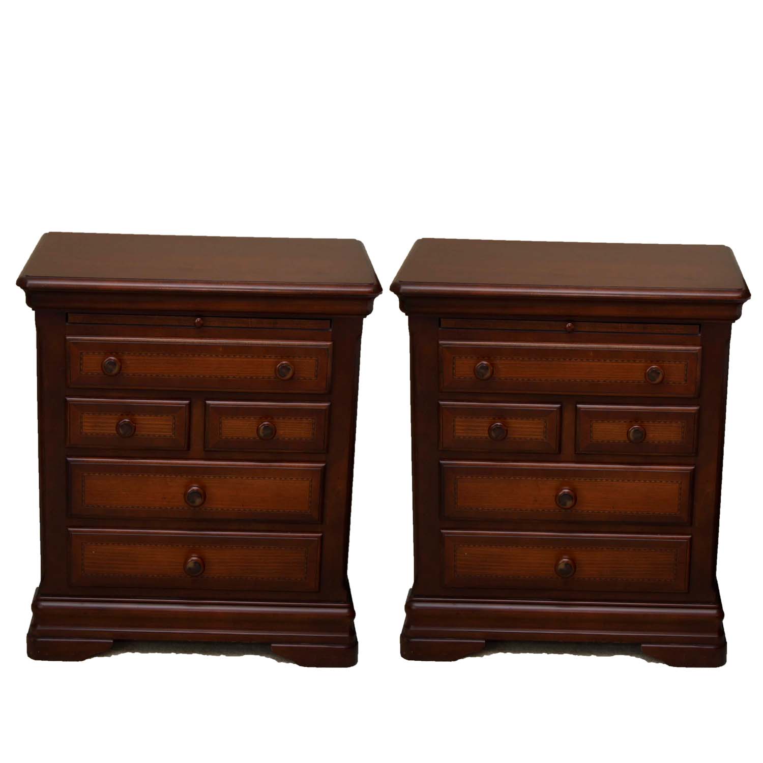 Pair of Alexander Julian Bedside Chests
