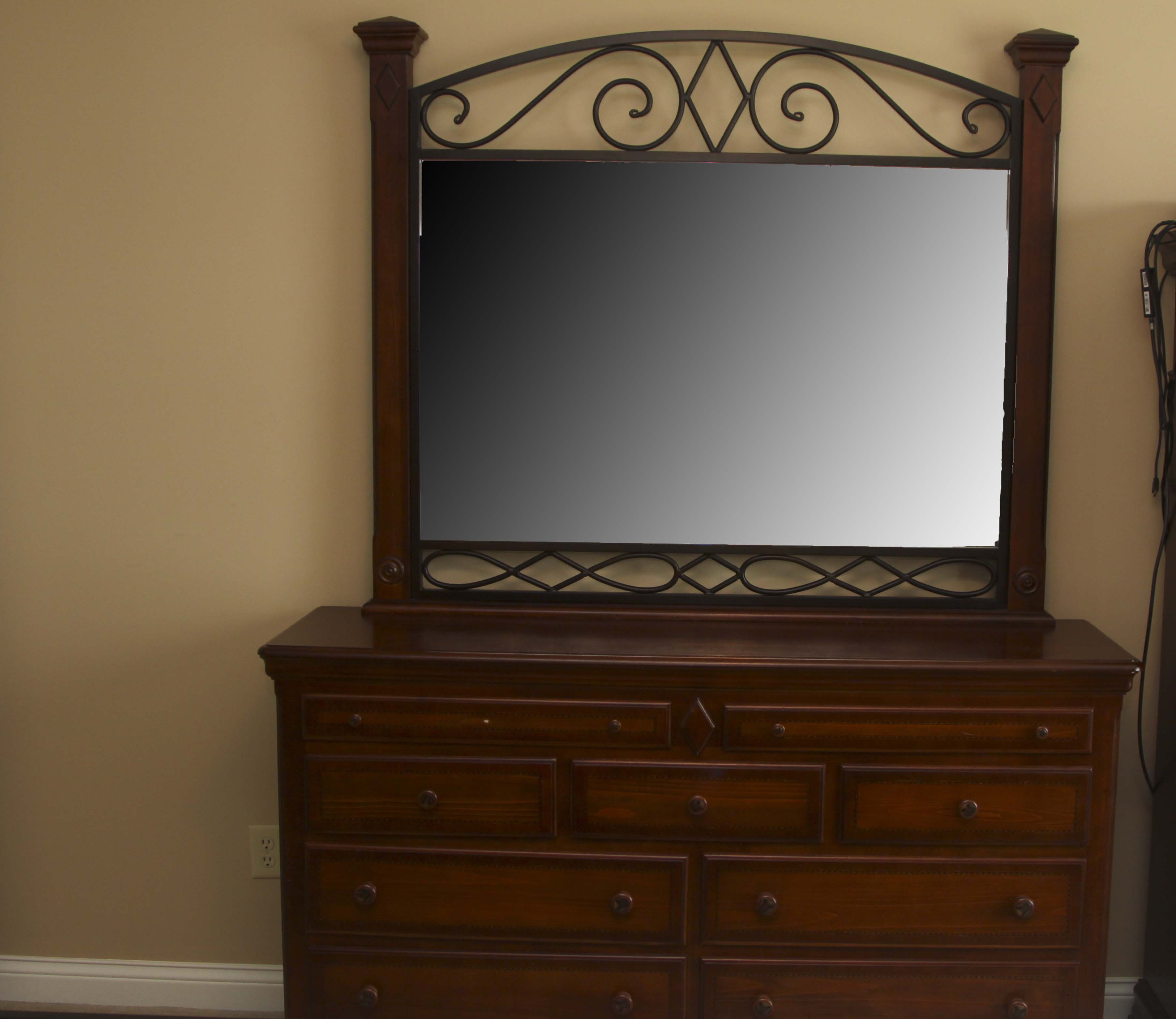 Alexander Julian Dresser and Mirror