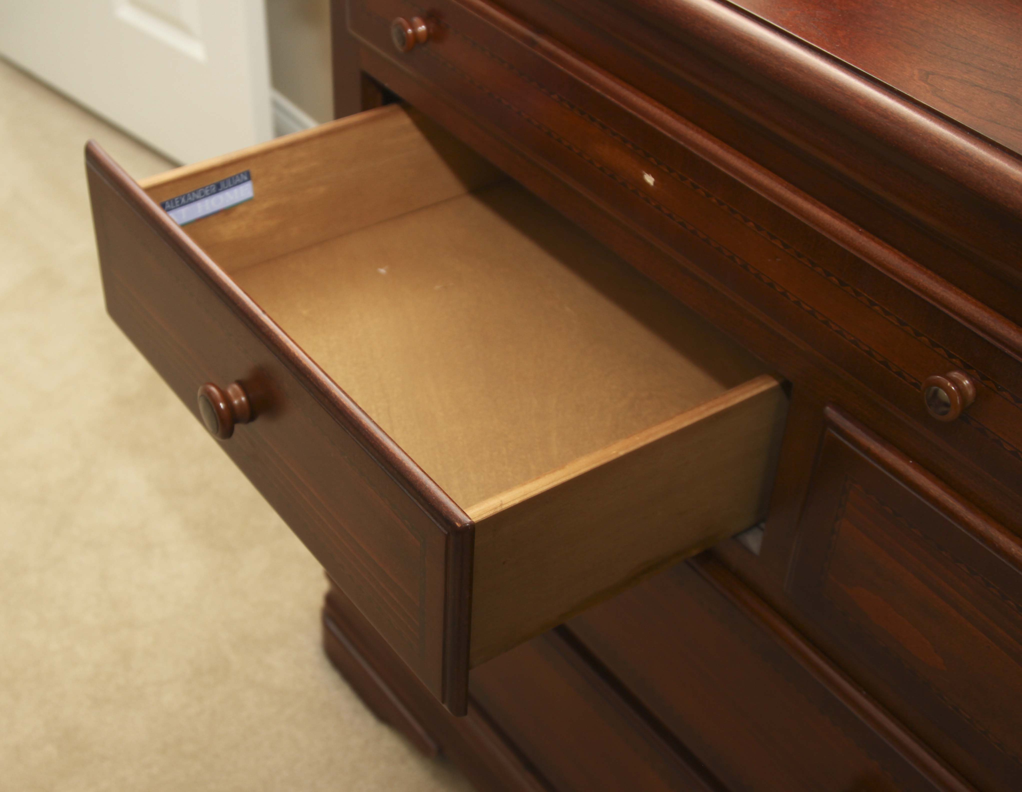 Alexander Julian Dresser and Mirror