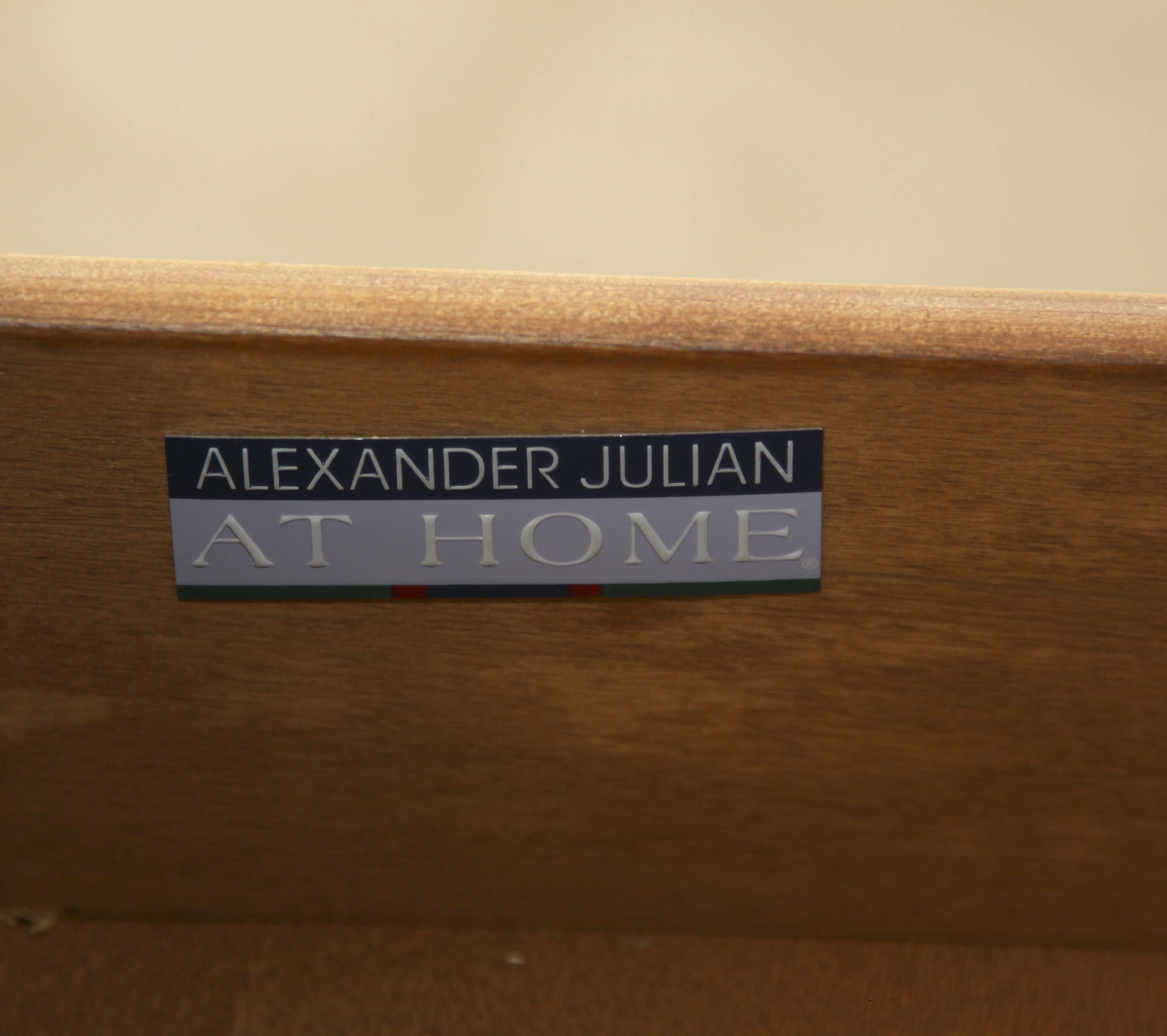 Alexander Julian Dresser and Mirror