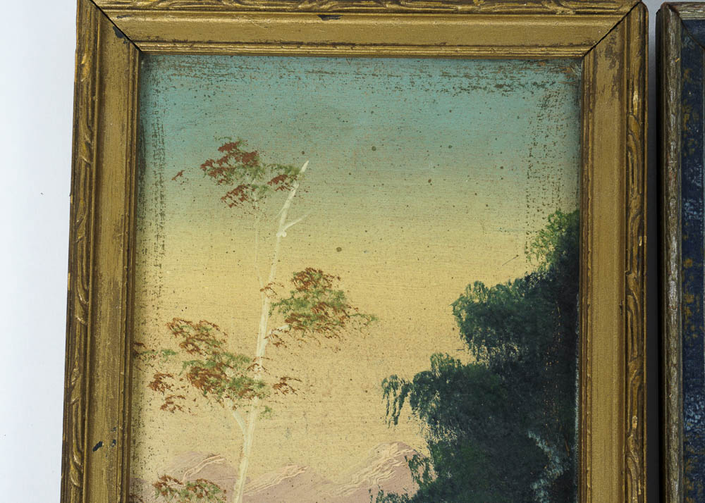 1930s Small Paintings By Artist Art Kesler