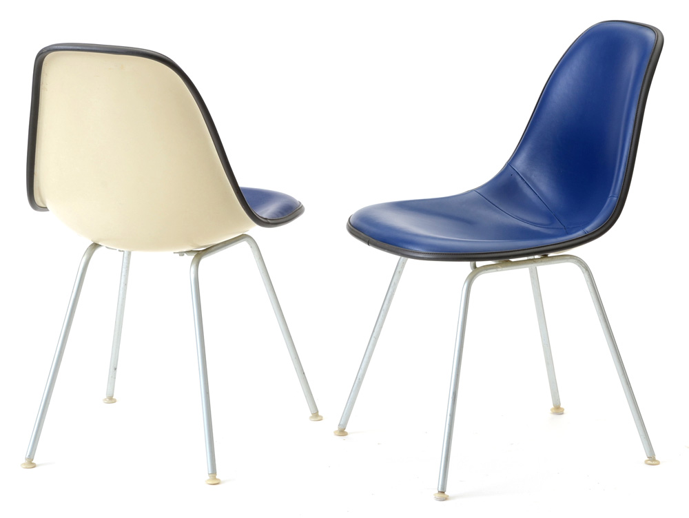 Pair of Ray and Charles Eames Shell Chairs for Herman Miller