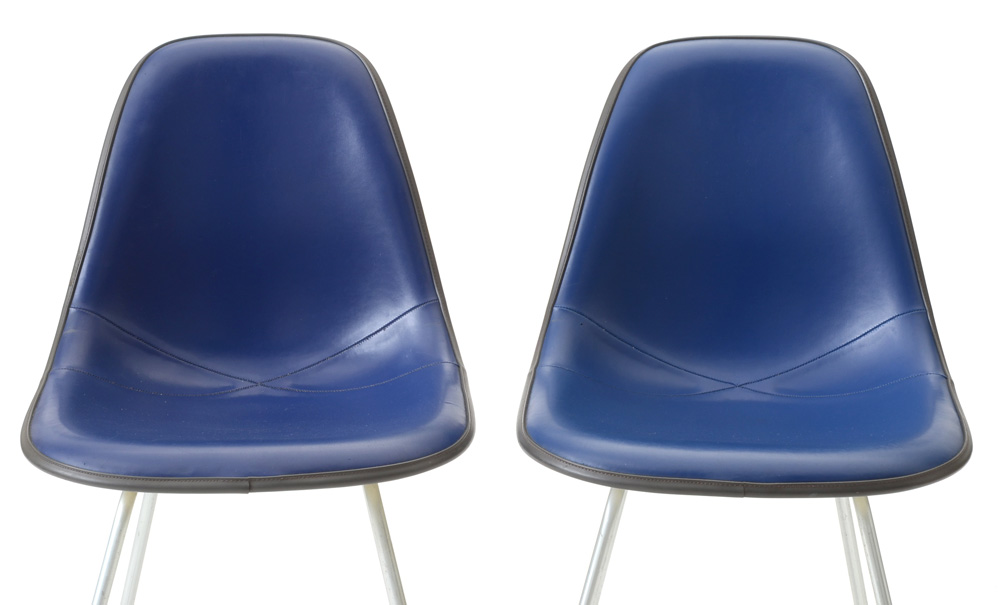 Pair of Ray and Charles Eames Shell Chairs for Herman Miller