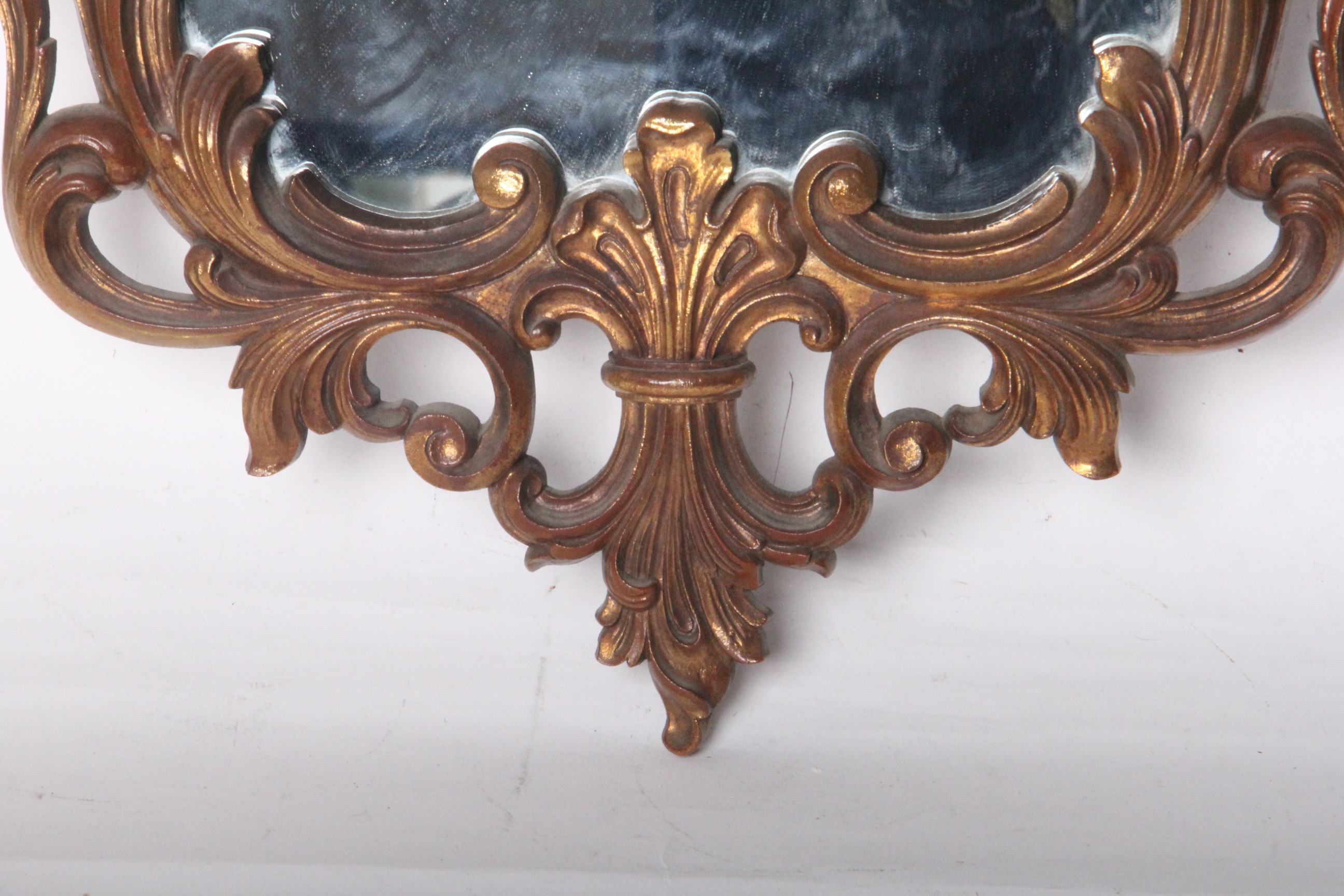 Vintage Syracuse Ornamental Co. Wood Framed Mirror