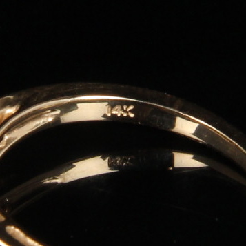 14K Yellow Gold Fitted 0.50 CTW Diamond Wedding Ring