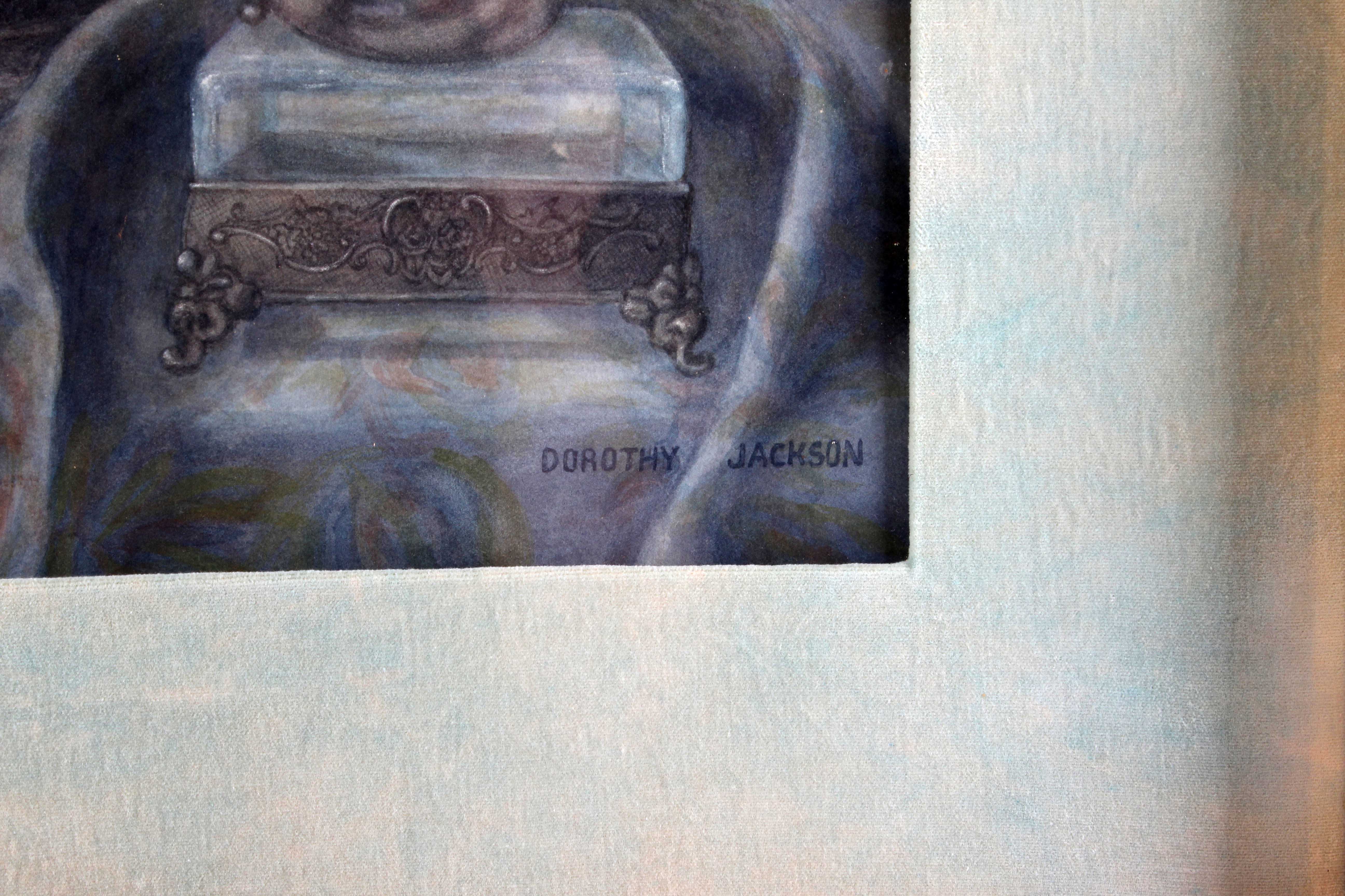 Dorothy Jackson Original Watercolor "Silver Reflections"