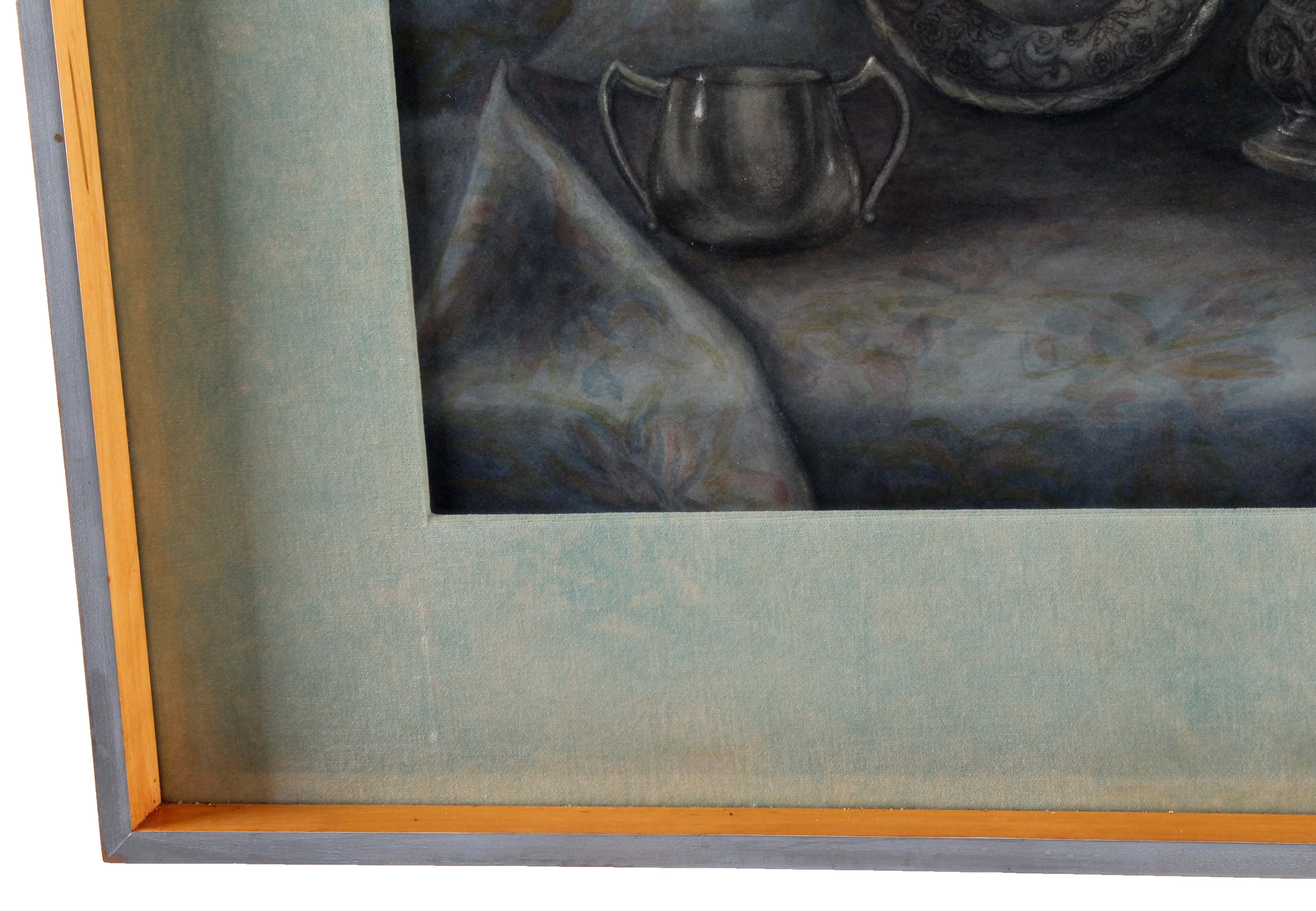 Dorothy Jackson Original Watercolor "Silver Reflections"