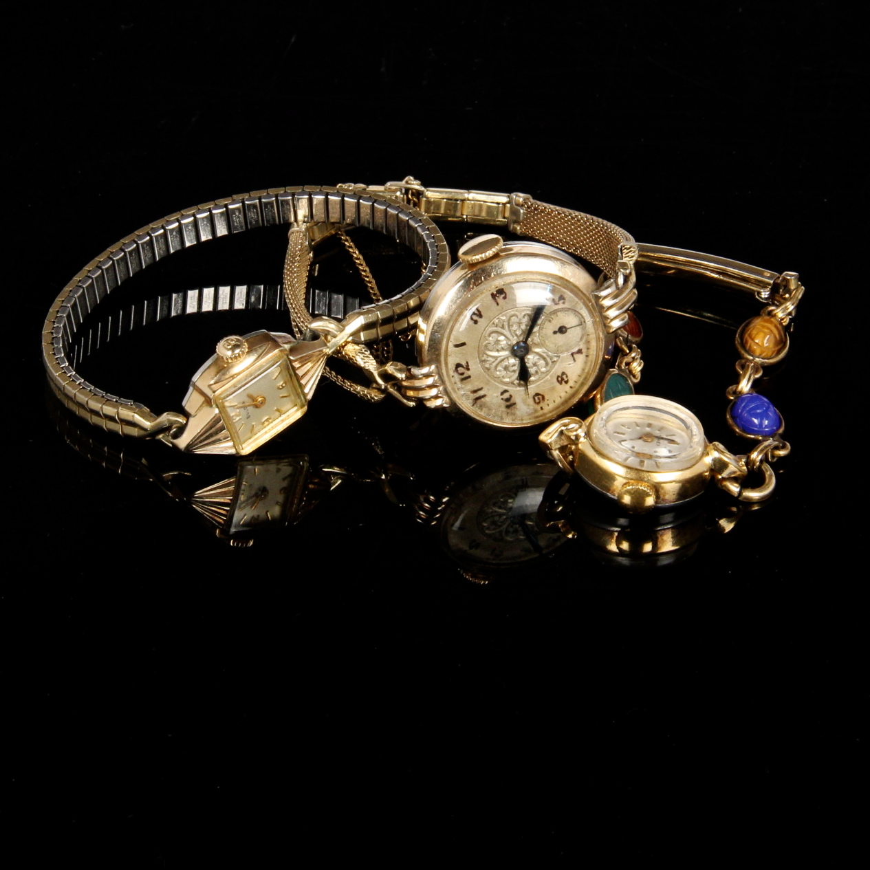 Vintage Wind-Up Watch Grouping