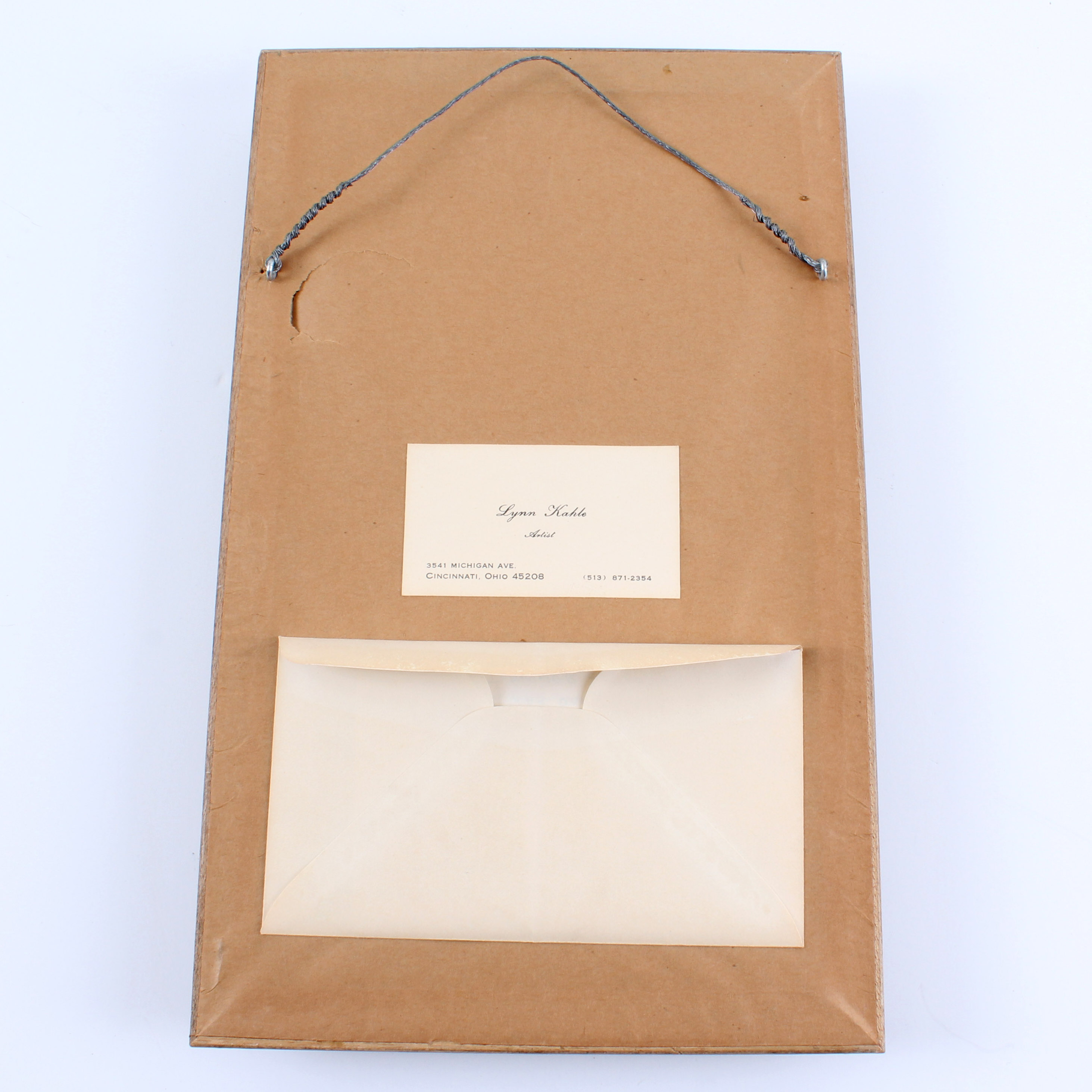 Lynn Kahle Signed Nude Sketch