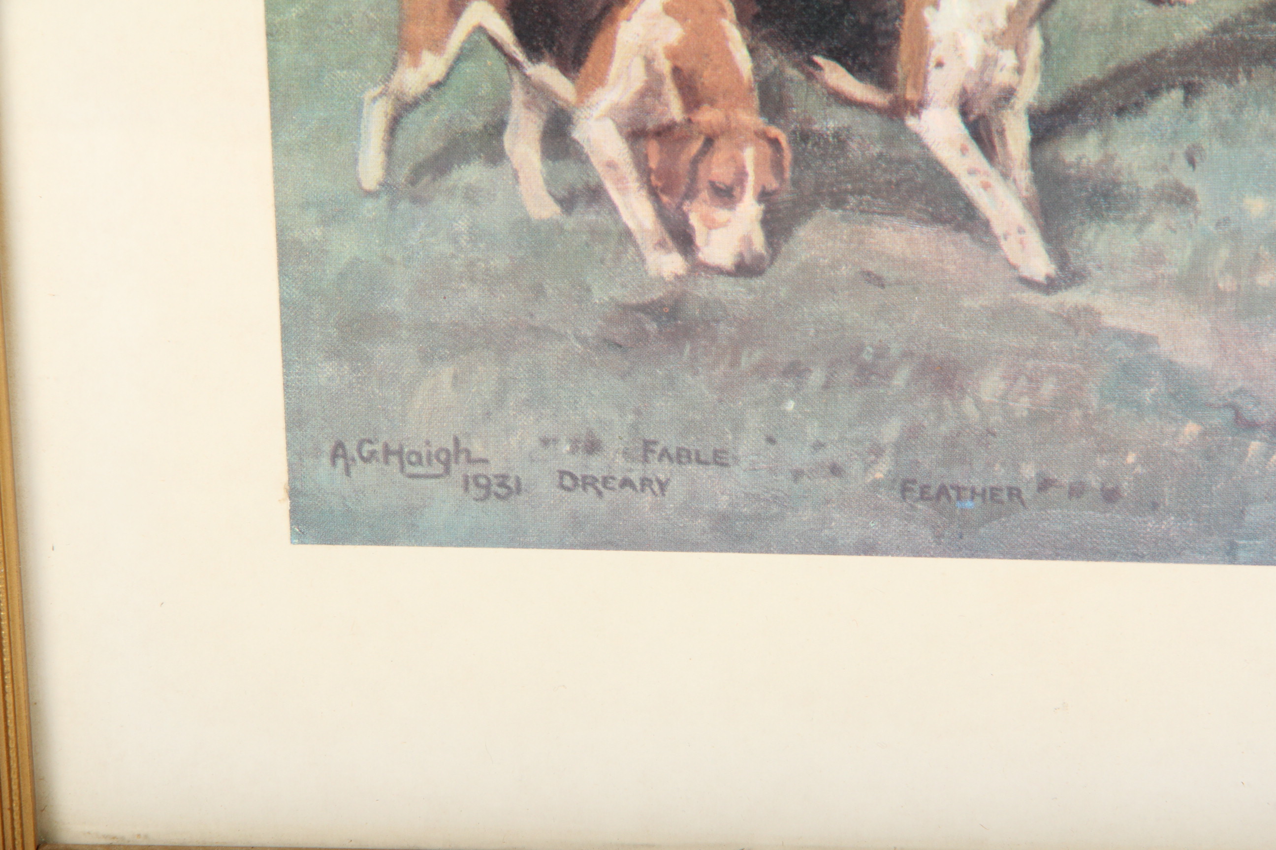 Equestrian Themed Lithographs