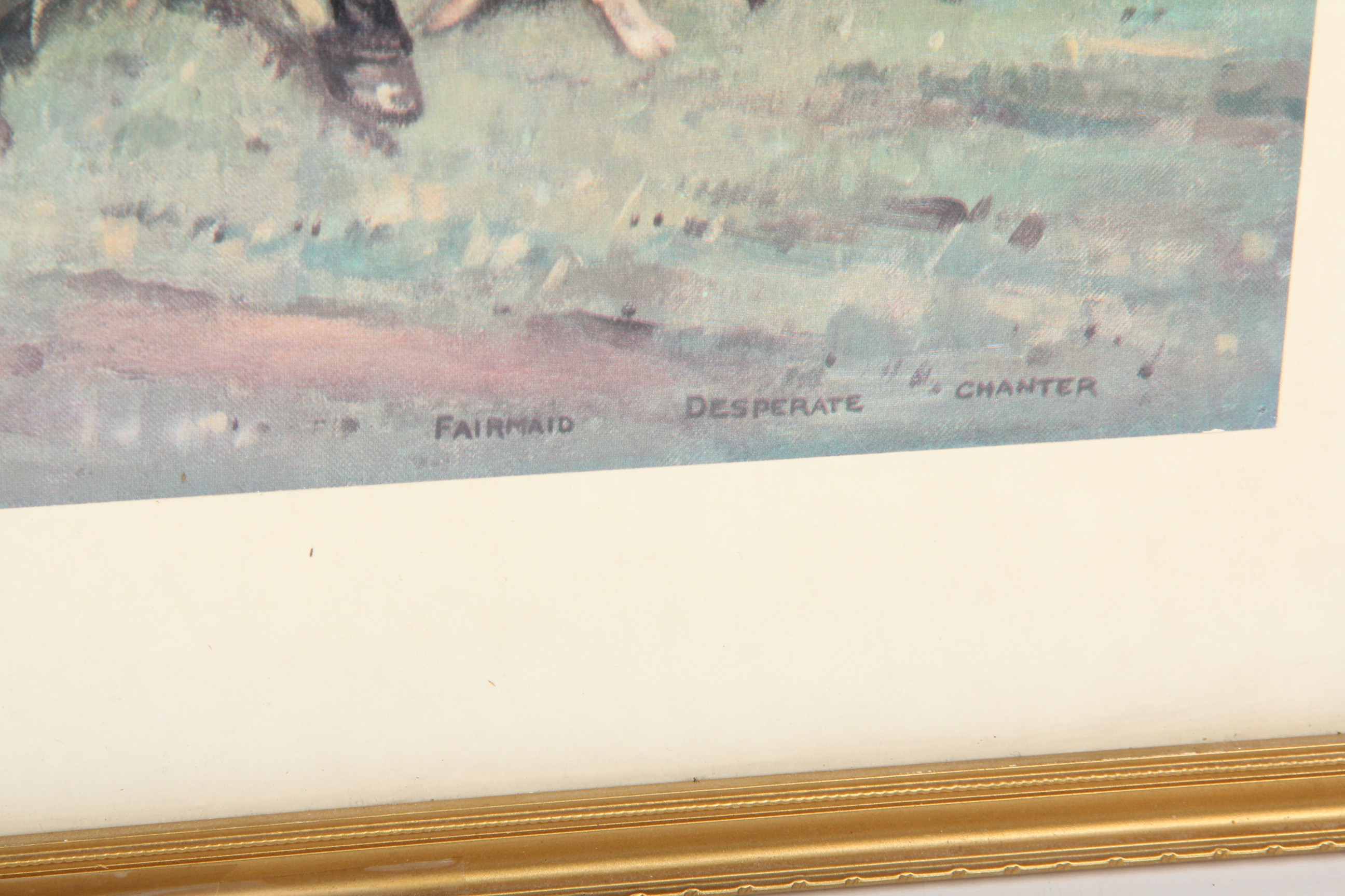 Equestrian Themed Lithographs