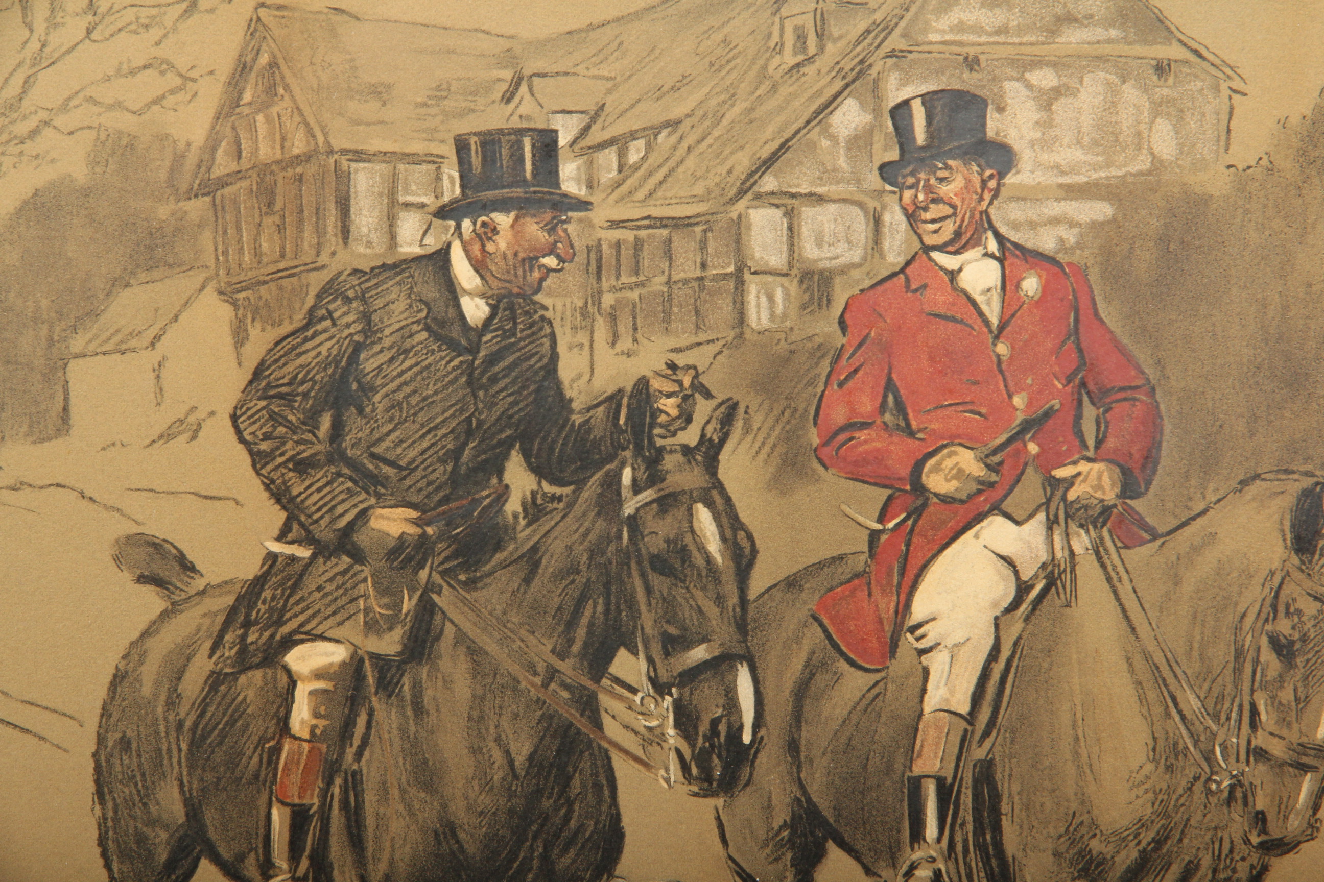 Equestrian Themed Lithographs