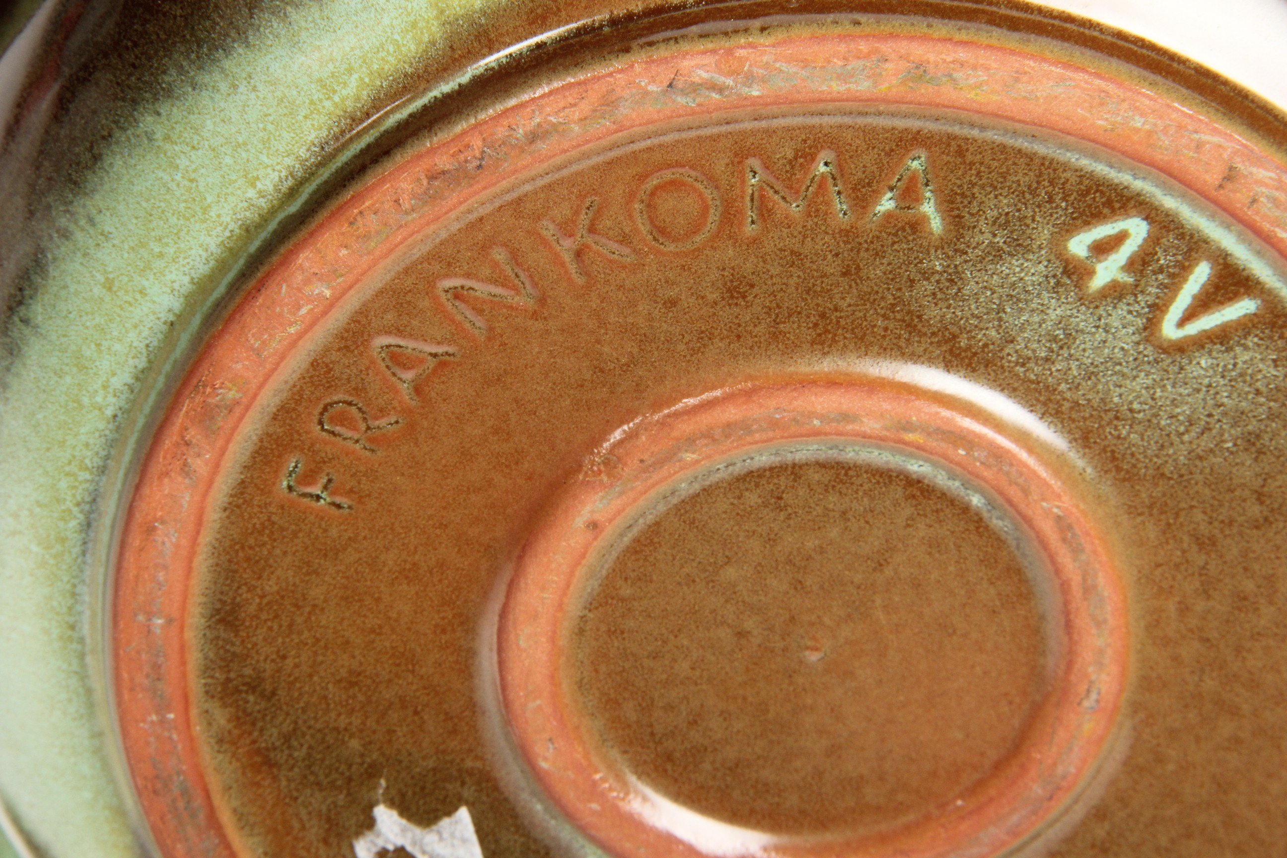 Collection of Frankoma Prairie Green Pottery