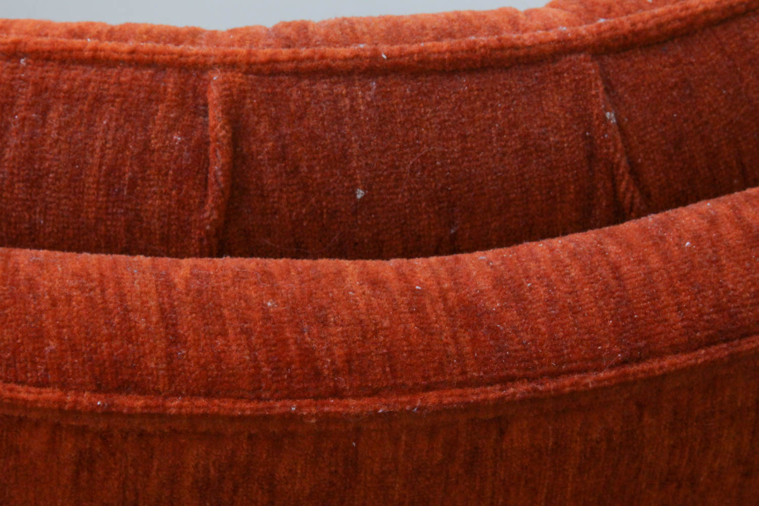 Vintage Corduroy Upholstered Armchair