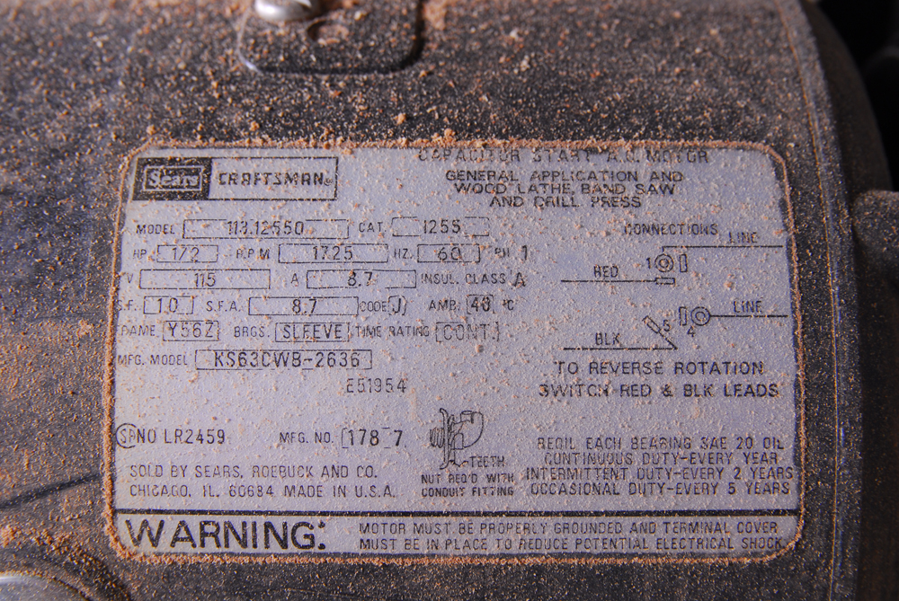 Craftsman 12" Band Saw/Sander