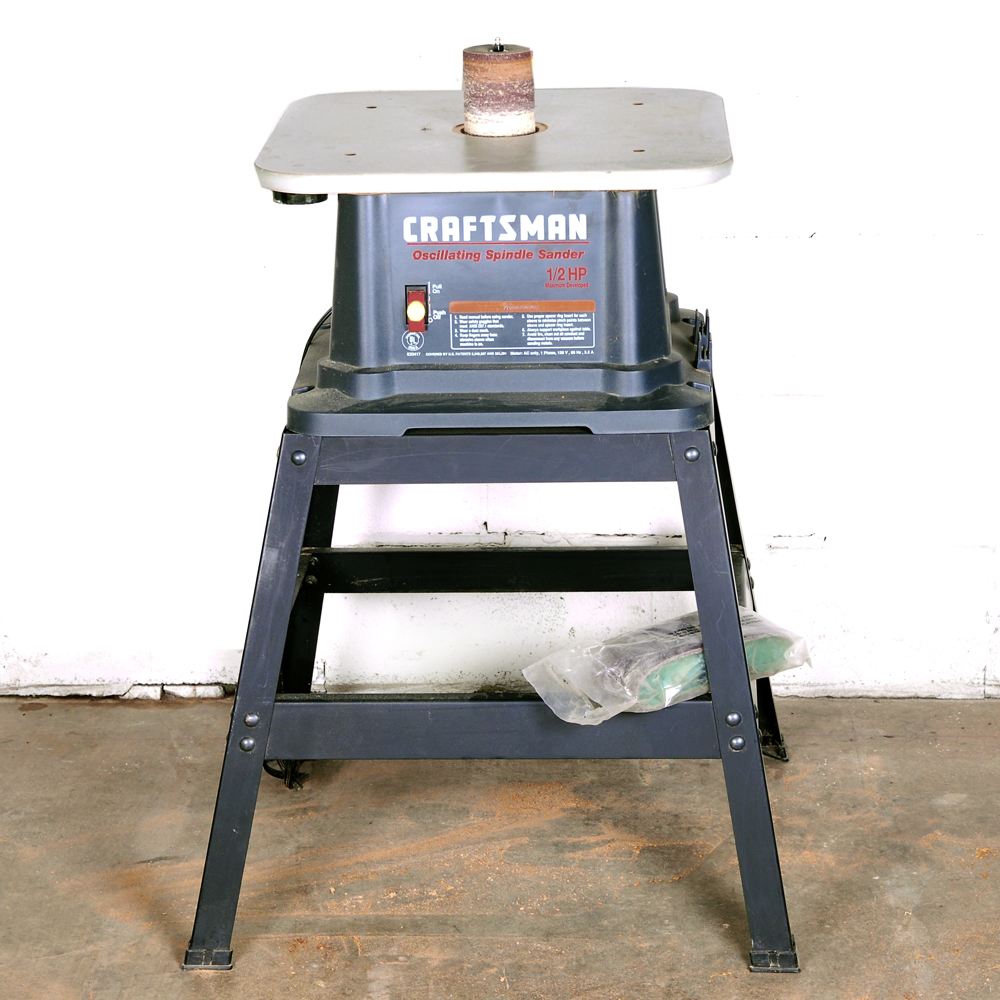 Craftsman 1/2 HP Oscillating Spindle Sander With Stand